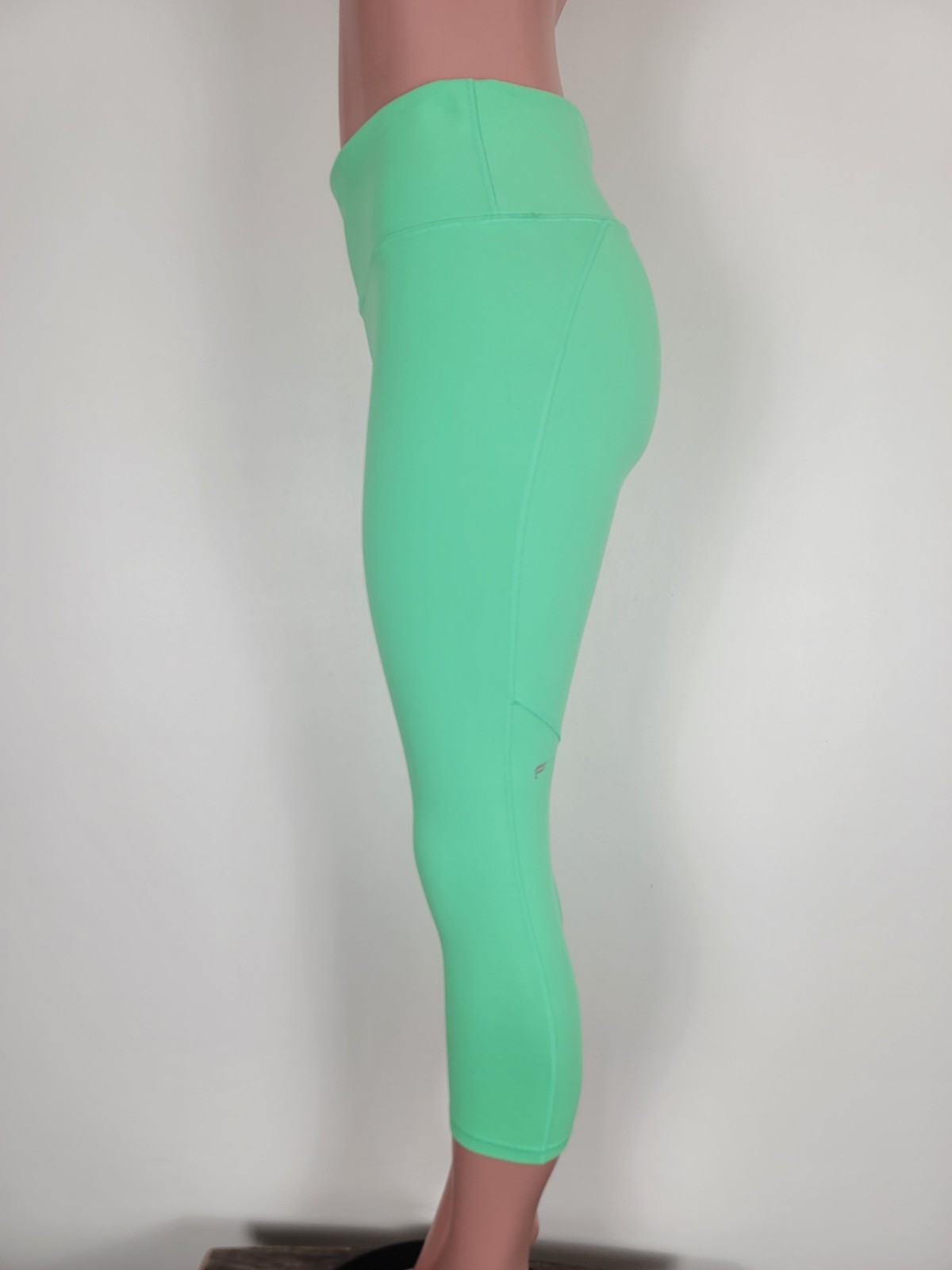 Fabletics Powerhold Define High Rise Tight Leggings Green Large Workout Yoga