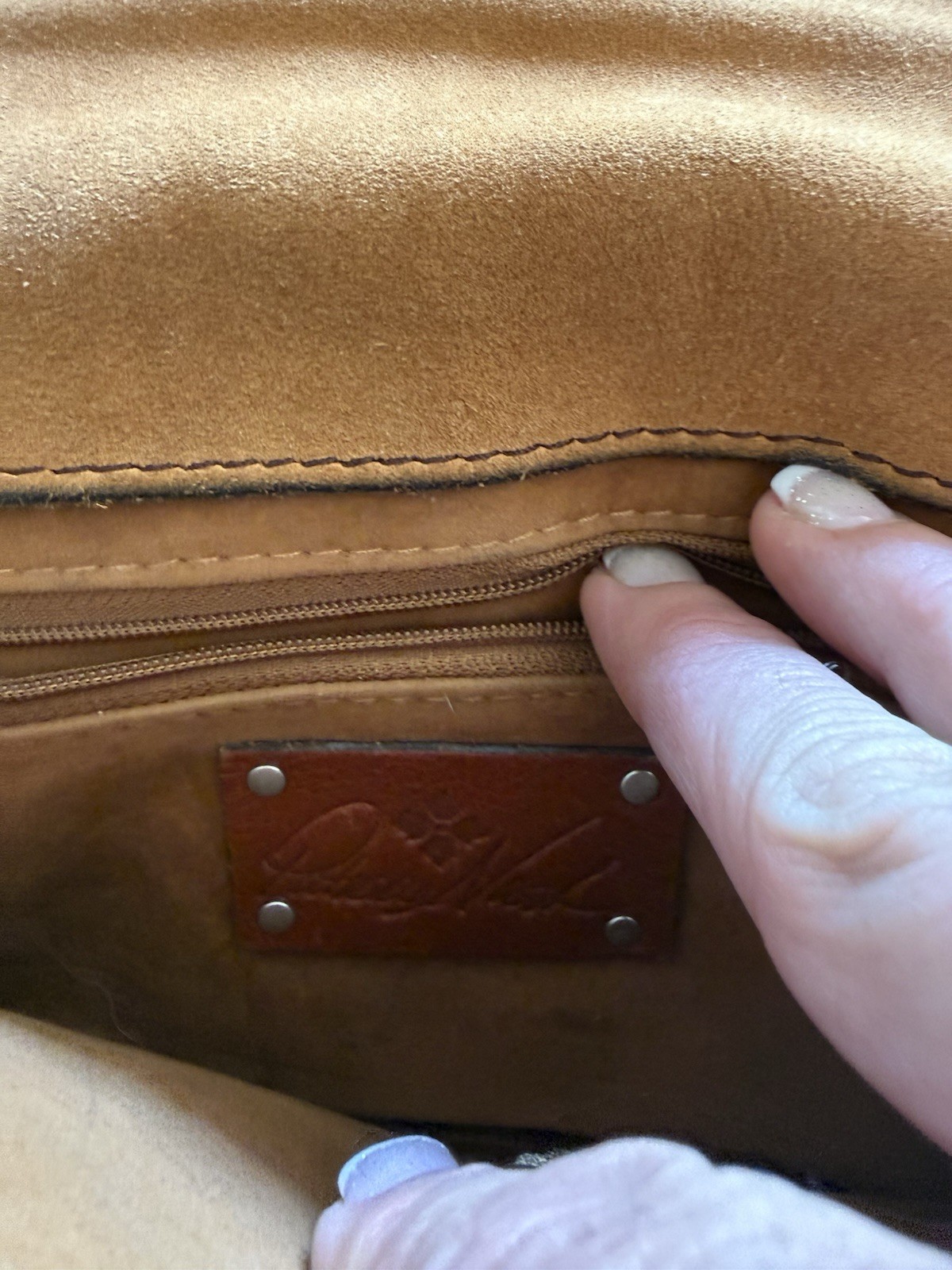 Patricia Nash Tooled Leather Turquoise Crossbody Organizer Bag Western Purse