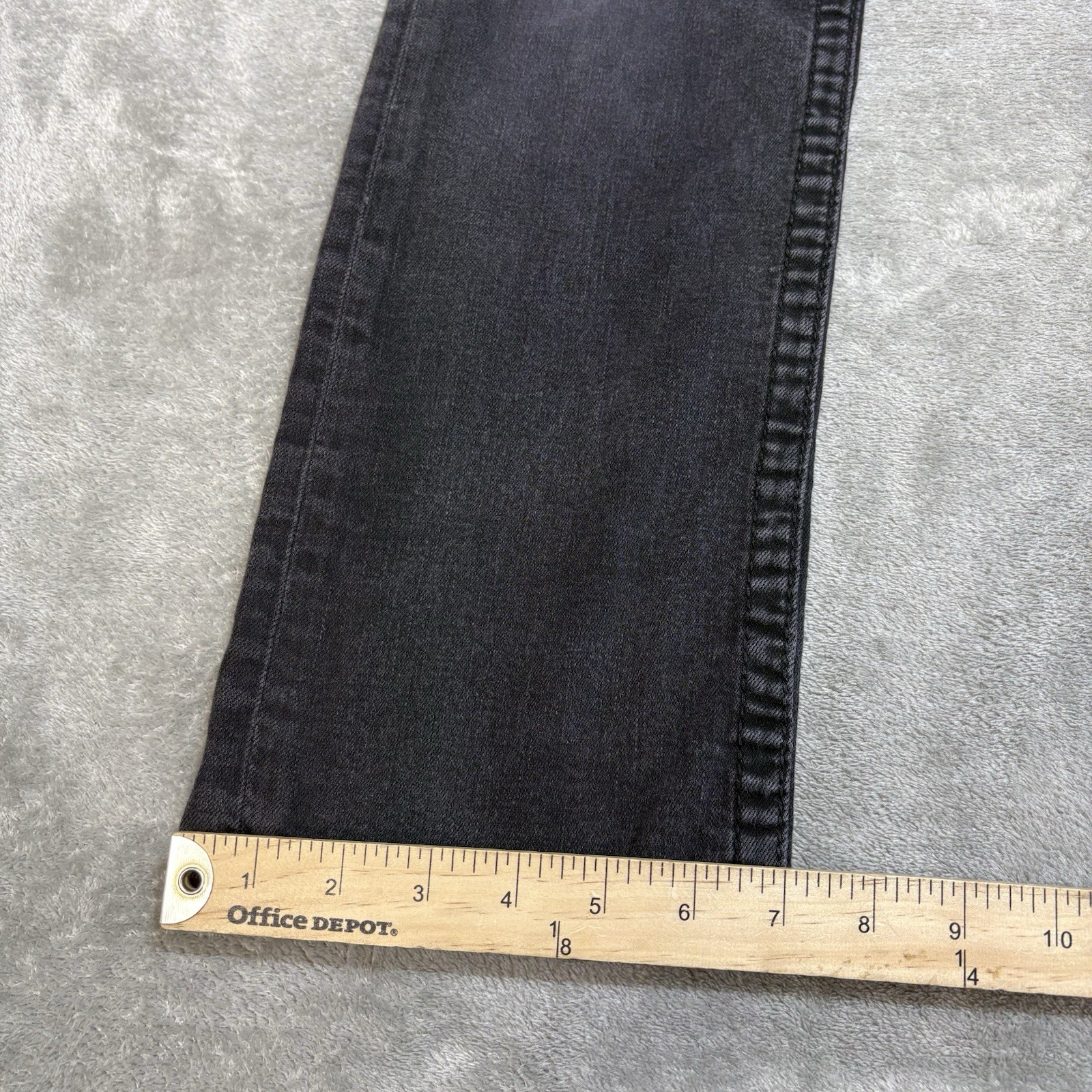 Buckle Salvage Supply Co Mayhem Straight Jeans Fits 30×28 Regular Fit Black