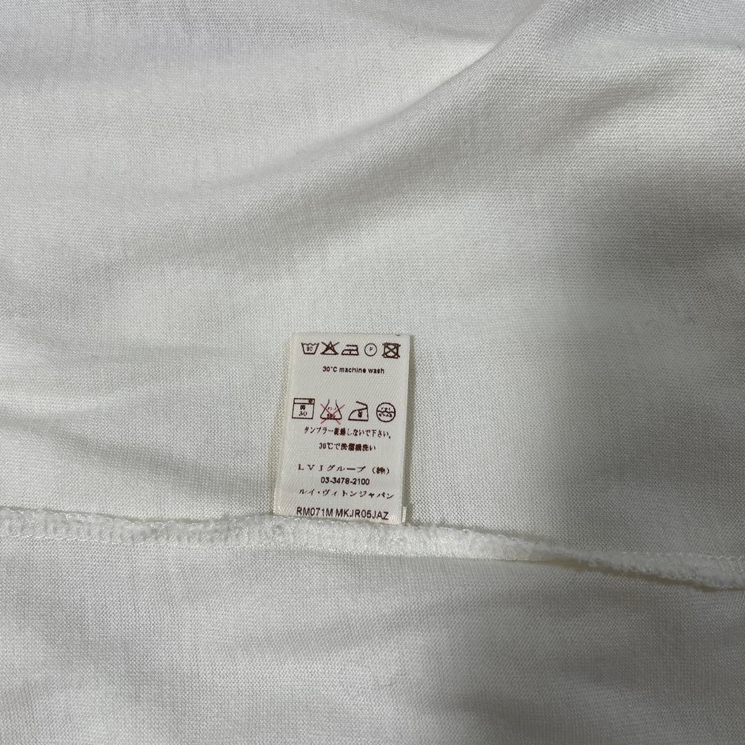 USED LOUIS VUITTON MULTICOLOR MONOGRAM POCKET LONG-SLEEVE T-SHIRT, SIZE VERYGO
