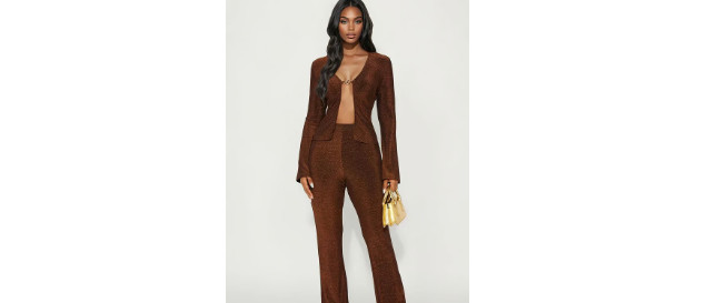 Shimmer Statement Pant Set M (8-10) | | Fashion Nova