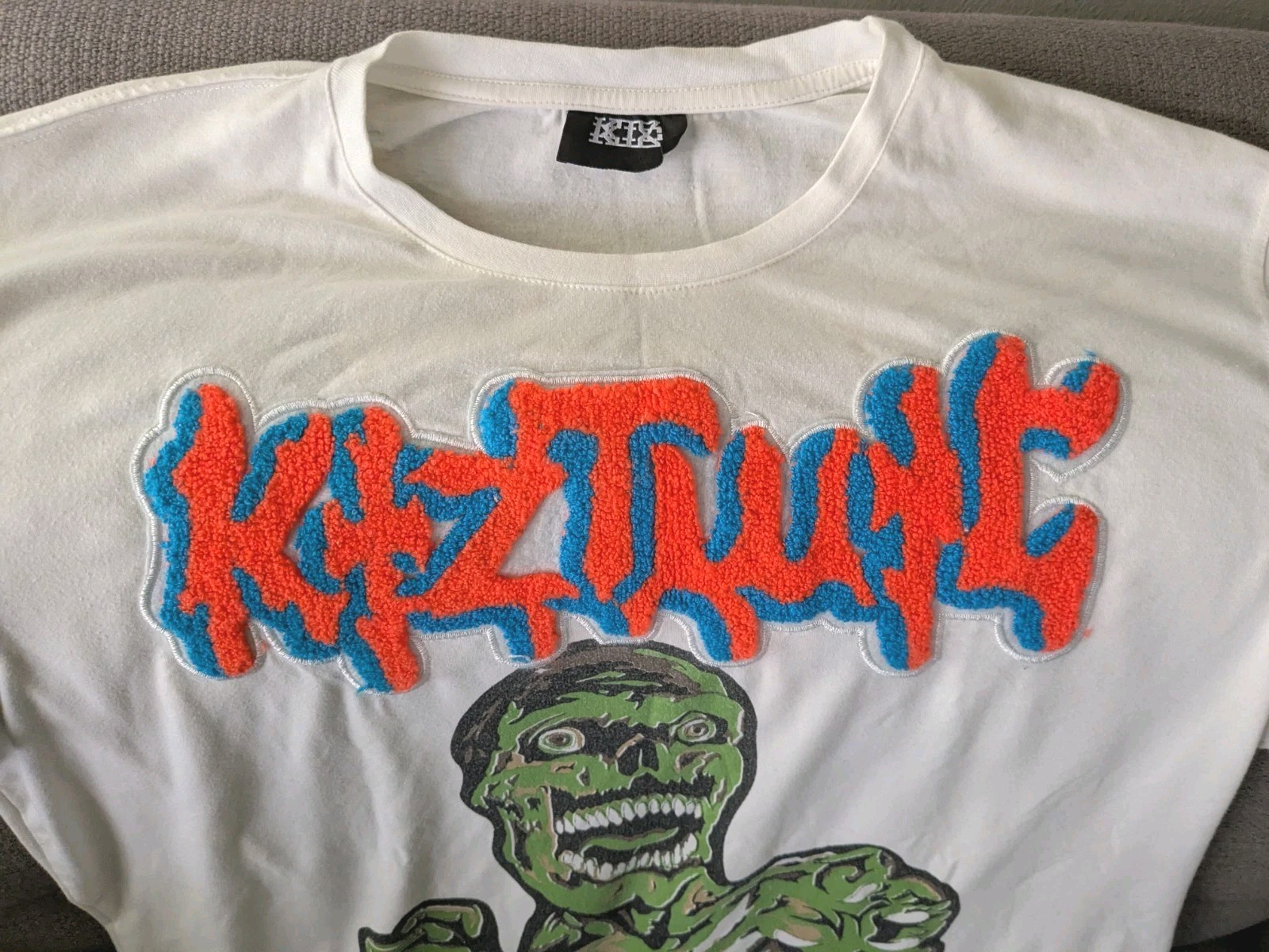 KTZ Zombie Big Patch #13 Satan Maical Warhead Oversized Jersey Shirt Men’s L HTF