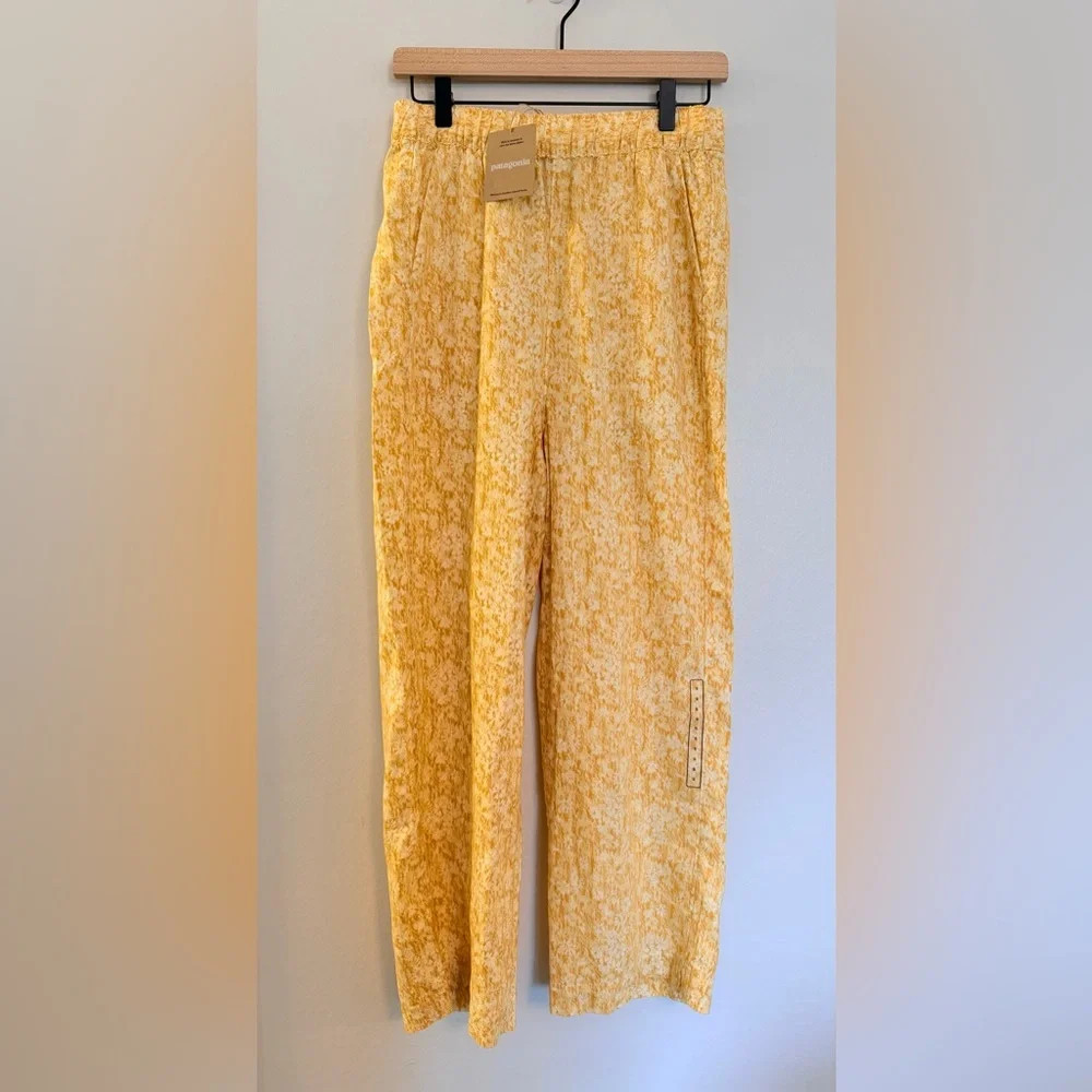 Patagonia Garden Island Pants Beeswax Tan Hemp Blend Women’s XS,M, L, XL