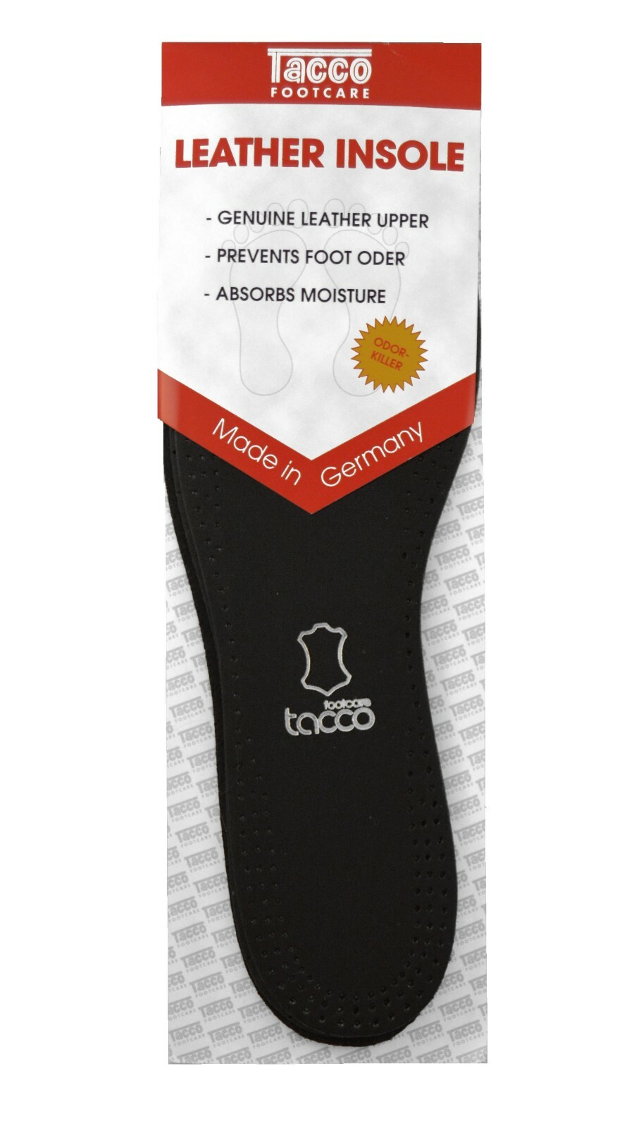 Tacco Leather Insole Black Art.# 613