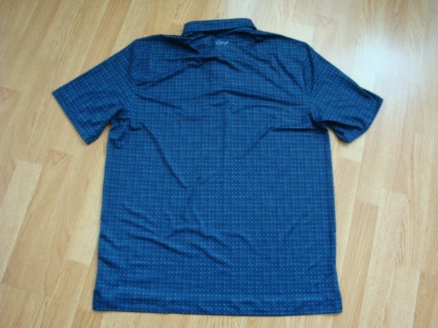 NWT Men’s Greg Norman ML75 Play Dry Polo Golf Polo Shirt Blue L