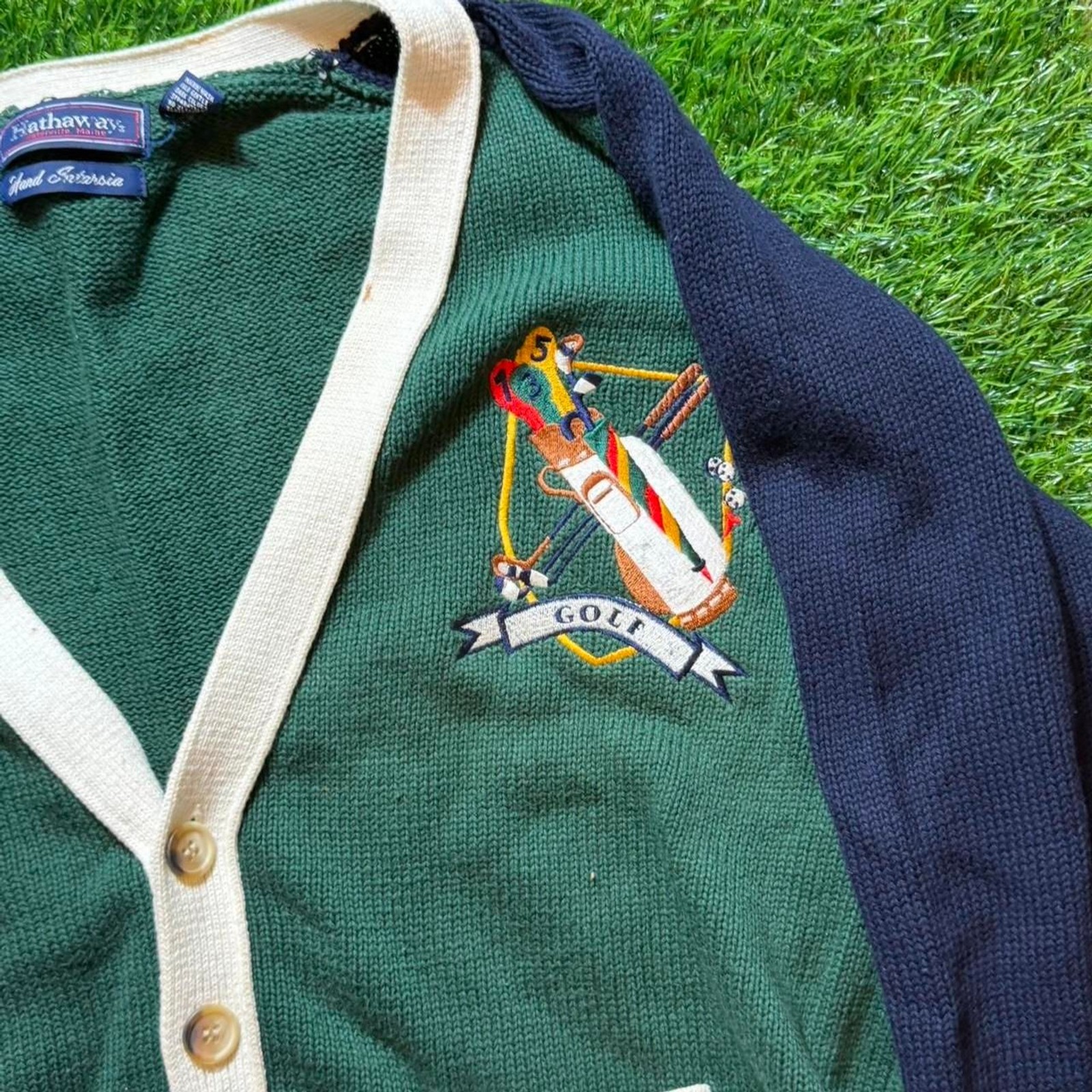Hathaway Men’s multi Cardigan