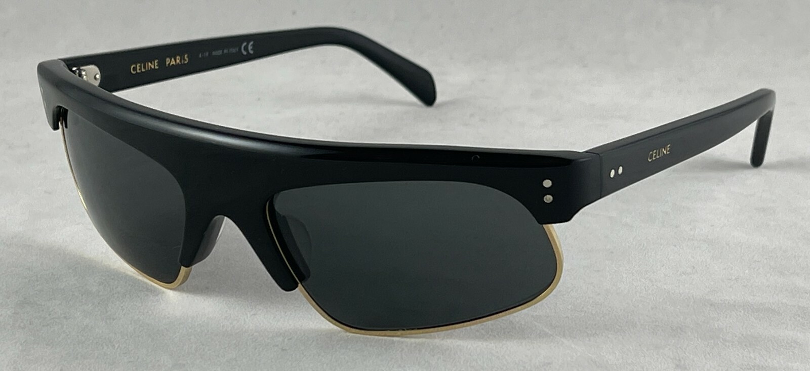 CELINE PARIS CL40107U CL 40107U 01A Black Sunglasses Black 60-19-140