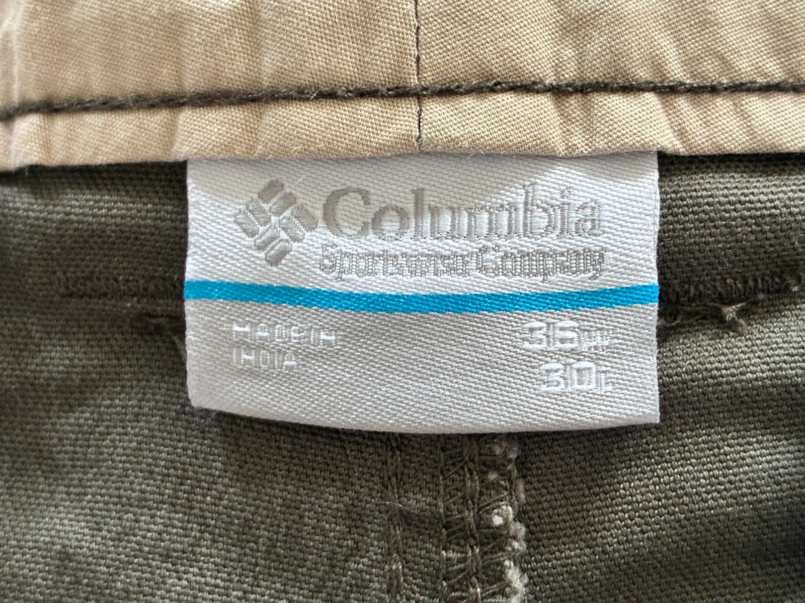 COLUMBIA Flex ROC Pants Men’s 36 waist X 30 length