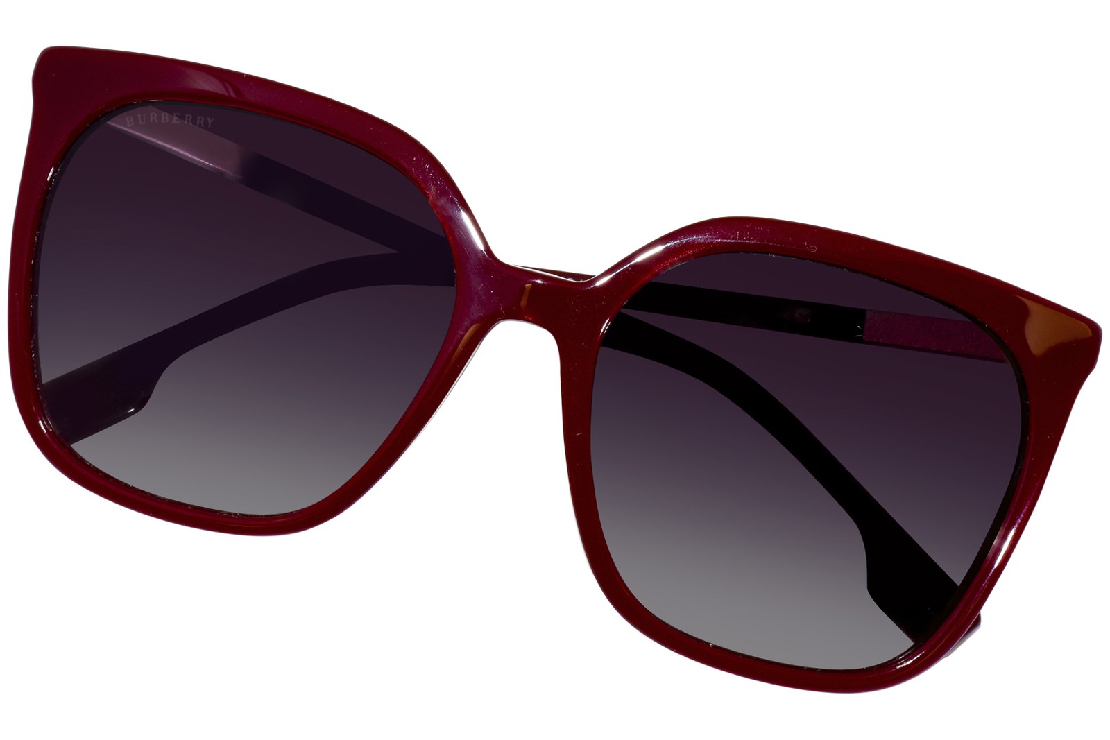 Burberry Emily BE4347 34038G Sunglasses Women’s Bordeaux/Grey Gradient 56mm