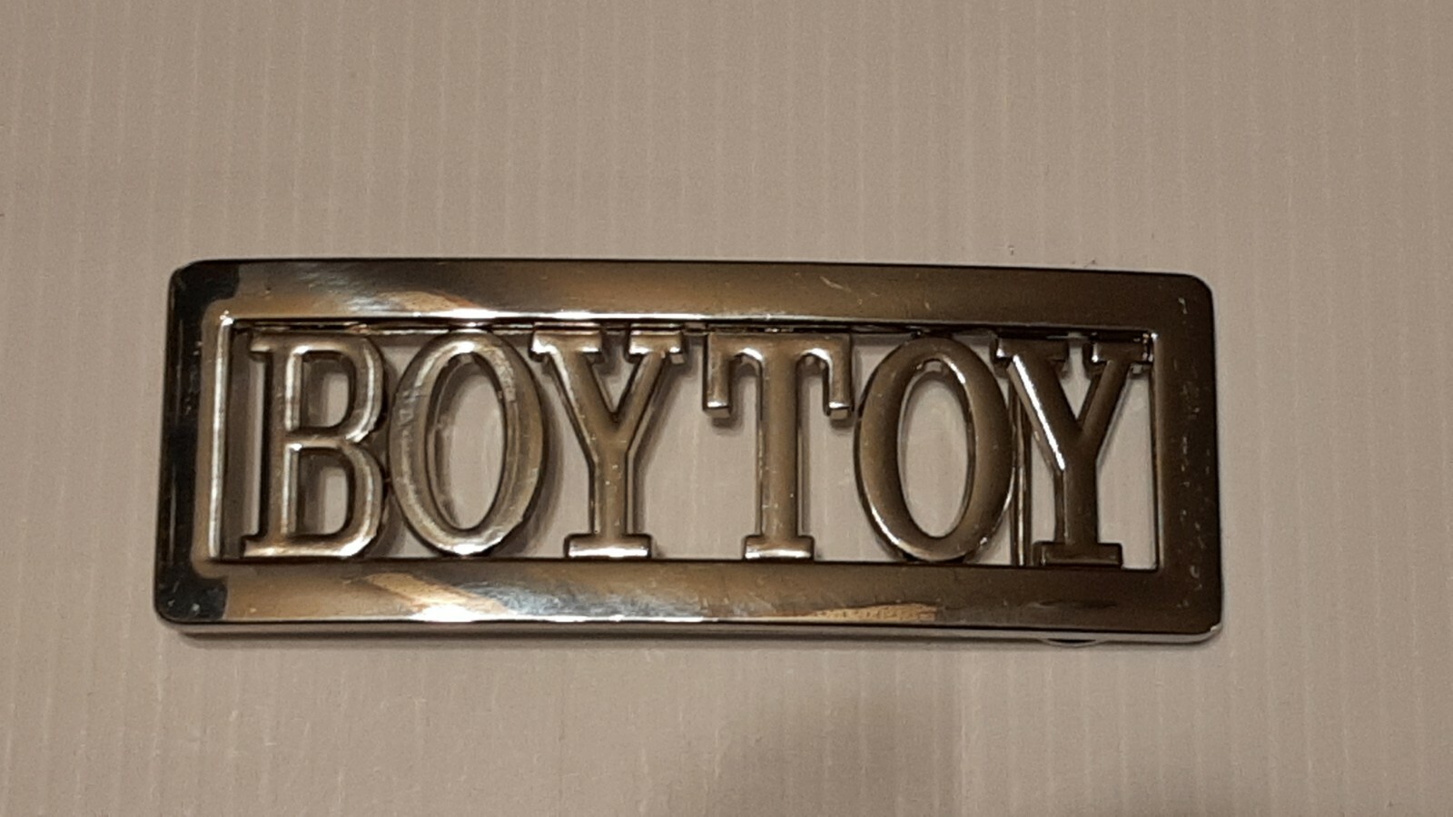 BOYTOY BOY TOY Name Belt Buckle -Put your name or word on Buckle