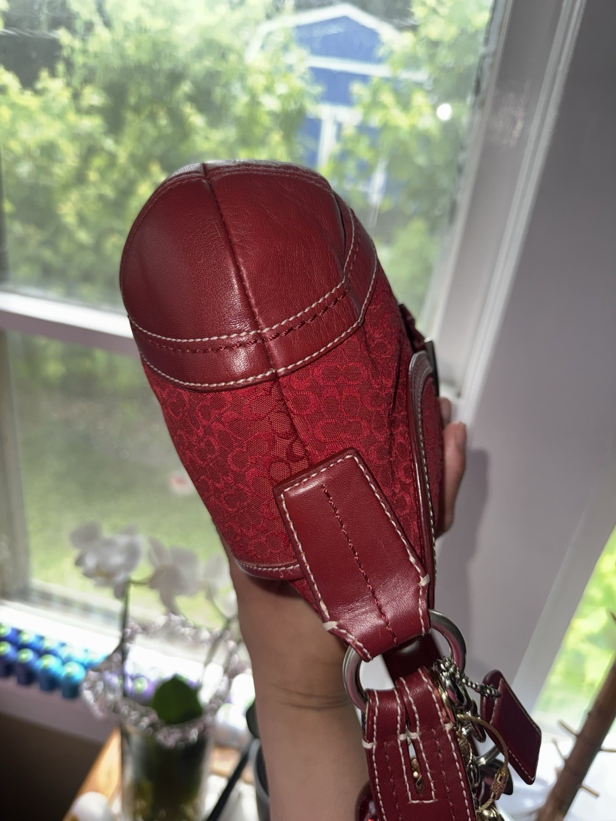 Y2K Red Large Coach SoHo