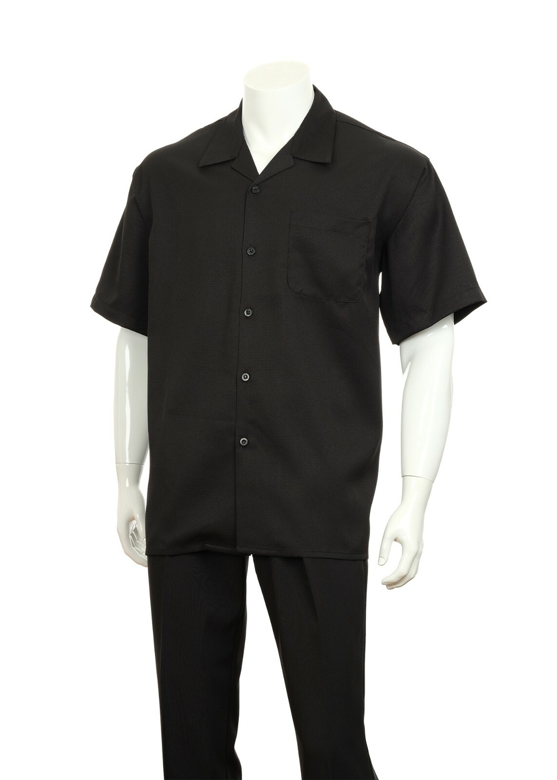 Men’s walking suit two piece set ,solid polyester design By fortino landi M2976