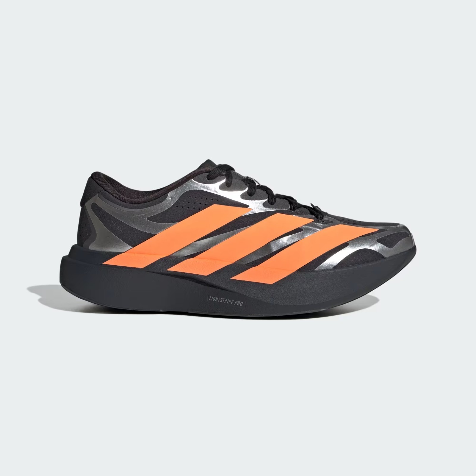 adidas Adizero EVO SL EXO Shoes KI4766 Carbon / Lucid Orange / Silver Metallic