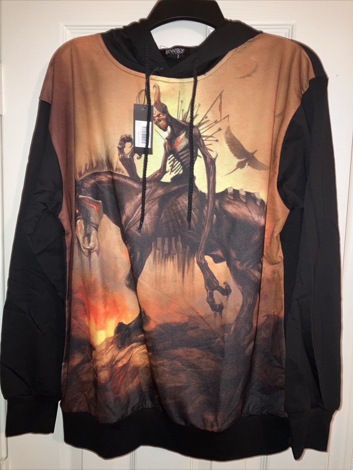 NEW w/ Tags RWBY x RJ Palmer Nuckelavee Sublimated hoodie Size S