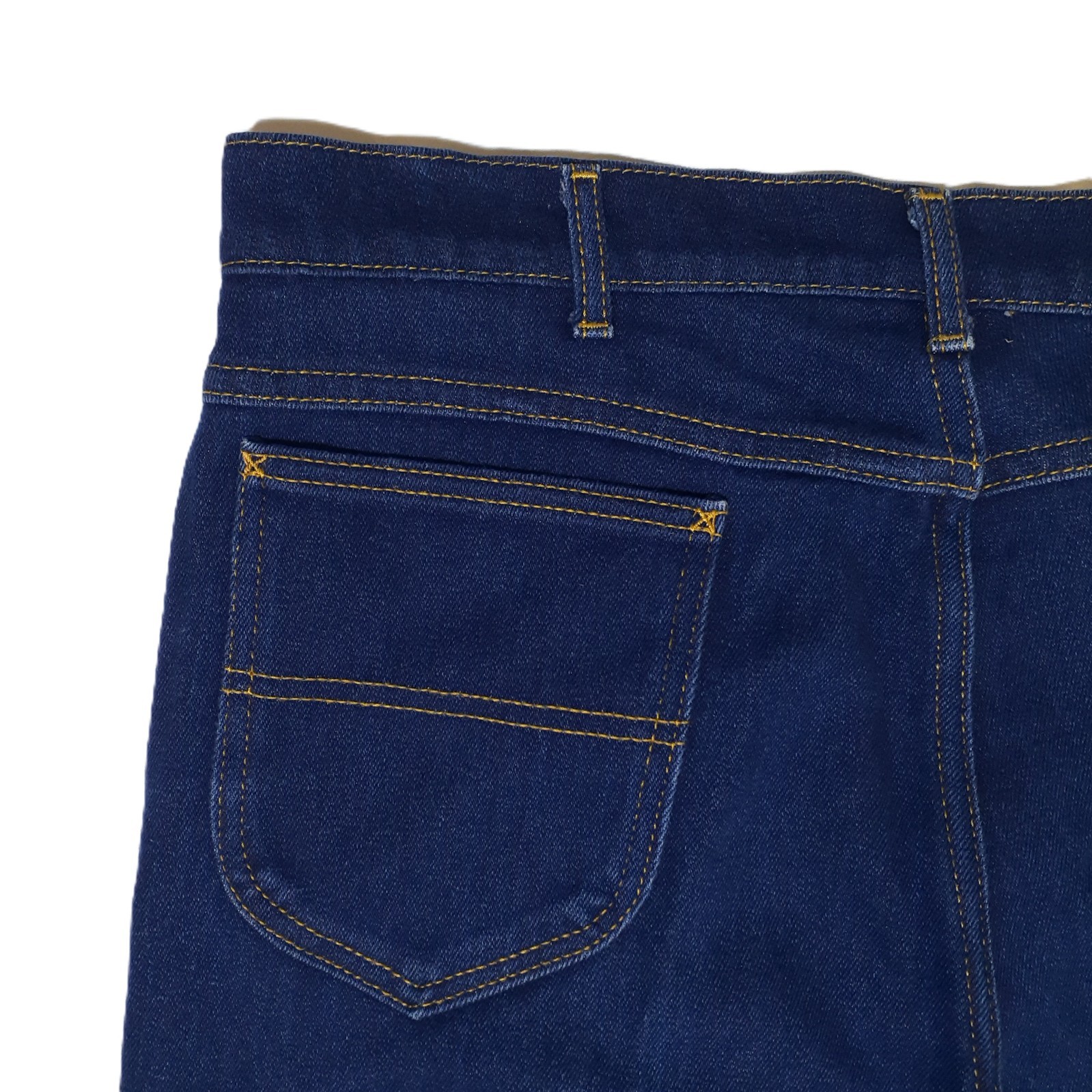 Lee Women Jeans Blue Denim Riders VTG USA Rise=13in Inseam=31in Waist=38in