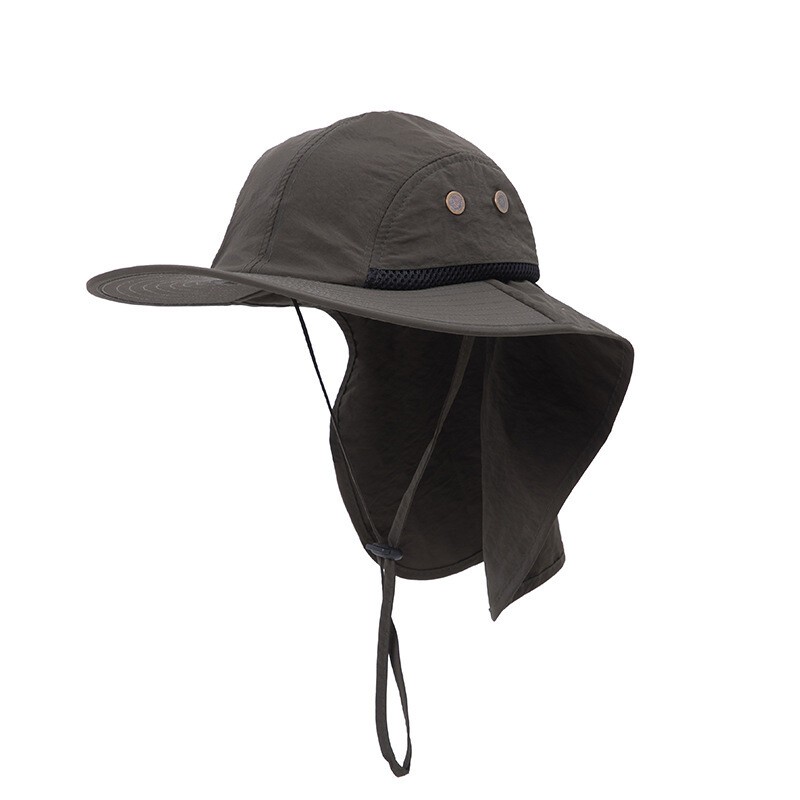 Sun Hat Men Women Protection UV Cap with Neck Flap Hunting Fishing Beach Hat