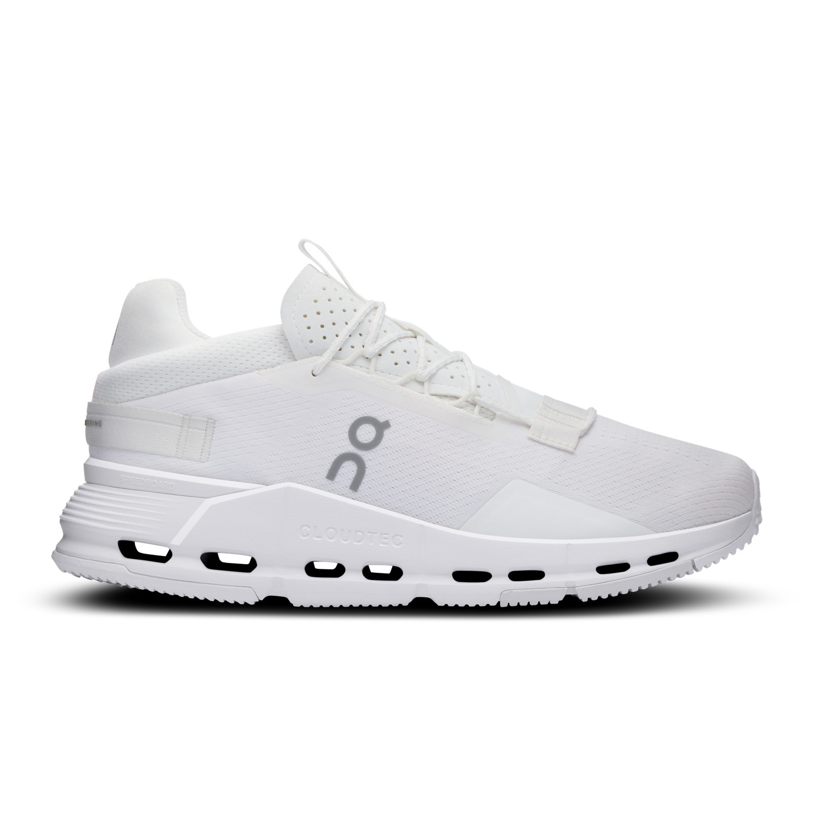 Women’s On Cloudnova 2, All White, 7 B Medium US