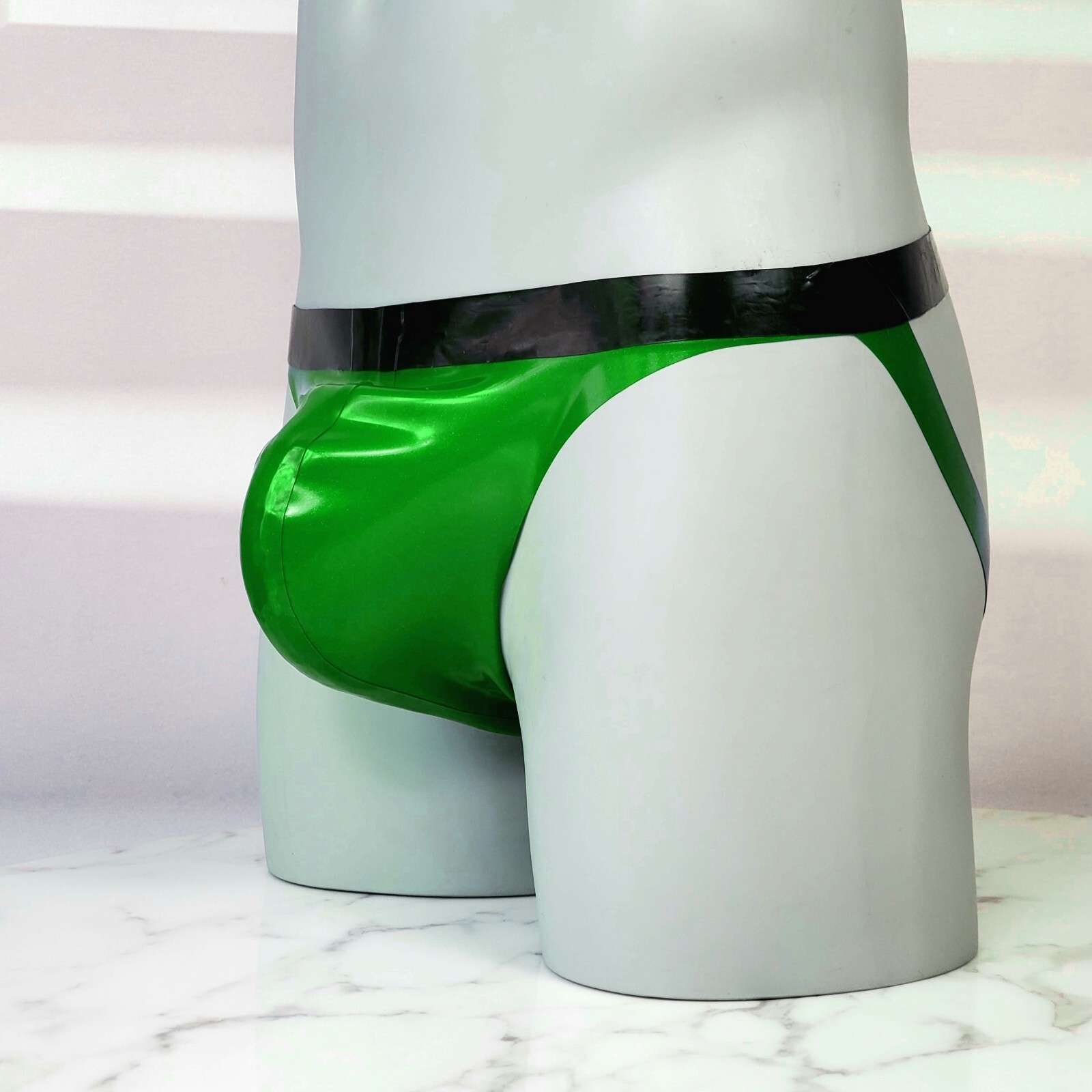 Handmade Latex Rubber Jockstrap or G-String Thong Custom color