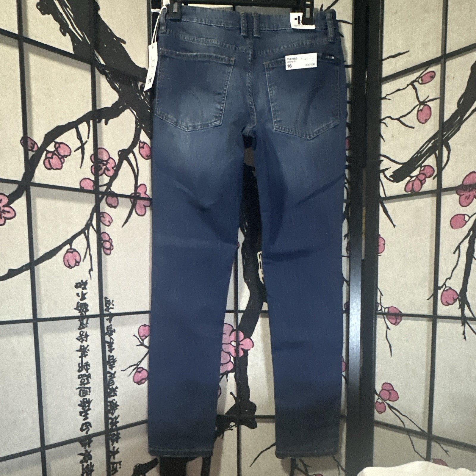 Joe’s Jeans Women’s Skinny Medium Wash Blue Denim Button Zip 5-Pocket
