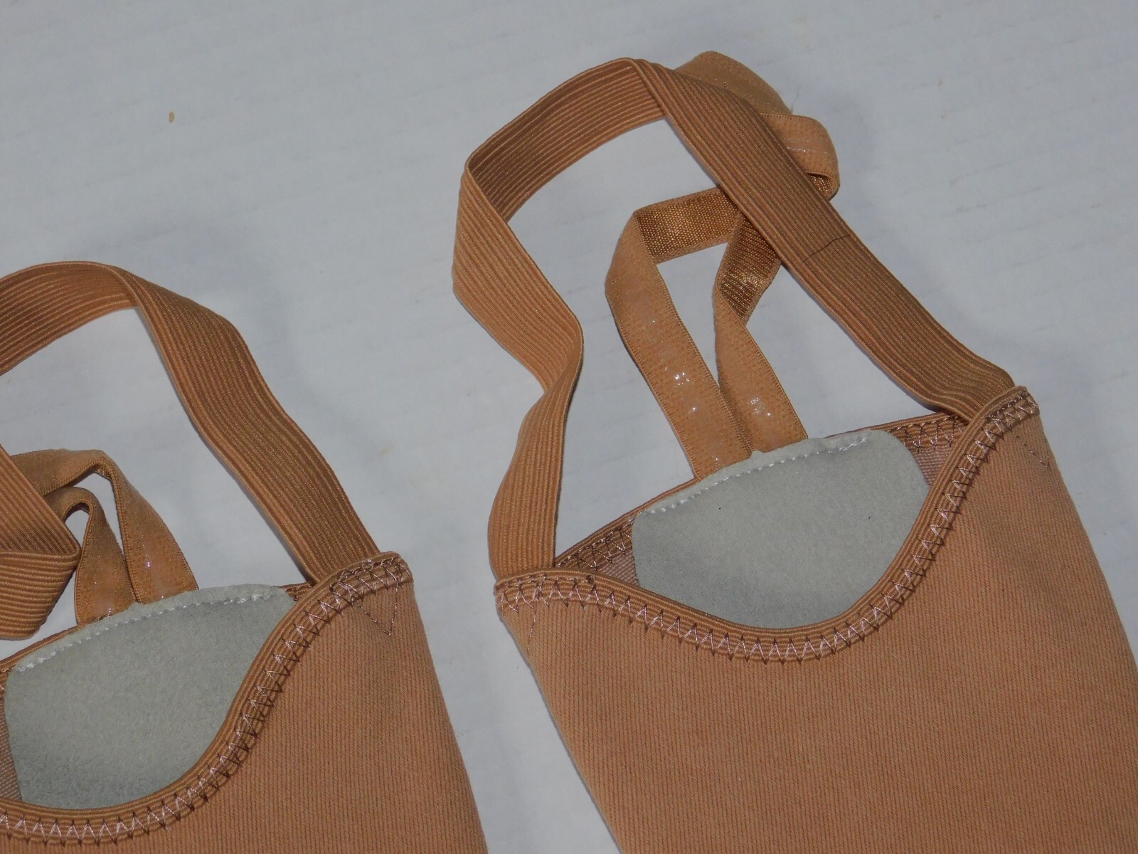 Stelle Pirouette Half Sole Ballet Shoes Tan 10.5 11 11.5 (Adult Size)