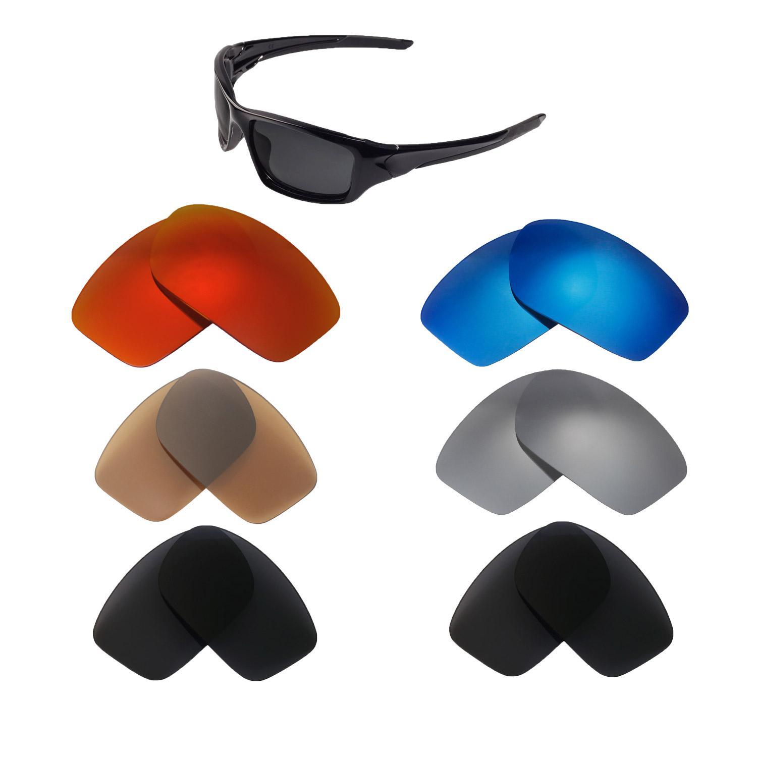 Walleva Replacement Lenses for Oakley New Valve(2014&after) – Multiple Options