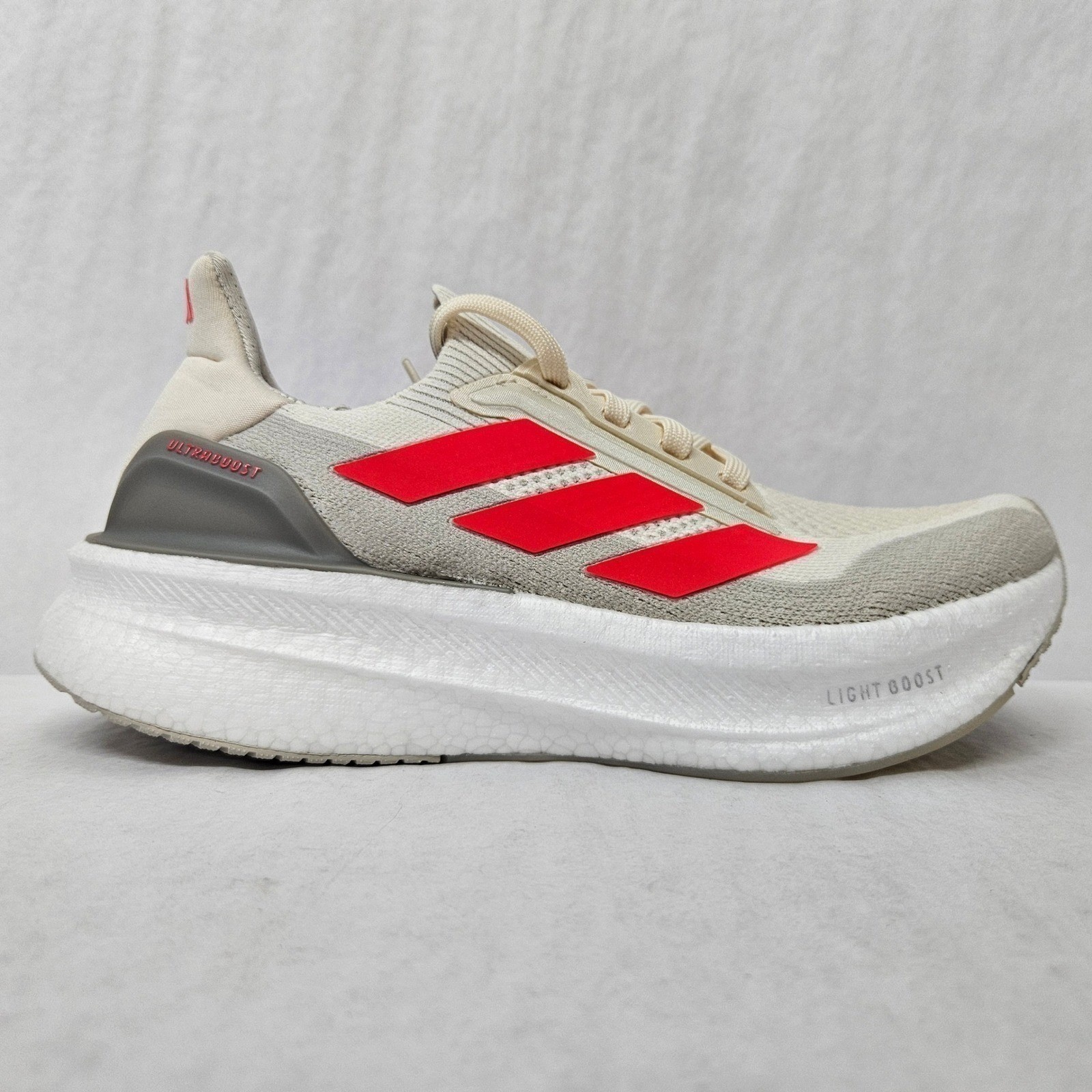 Adidas Ultraboost 5X W Running Shoes JH9021 Wonder White Red Women’s Size 8.5