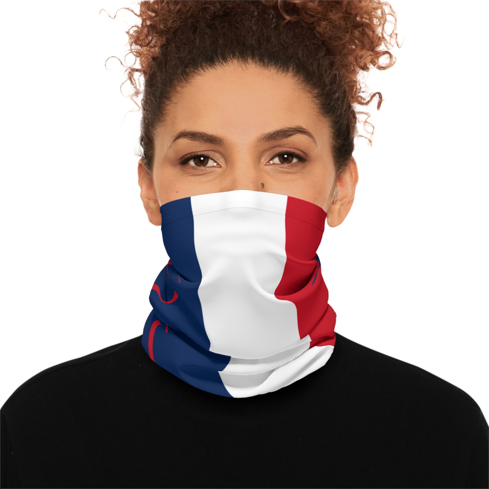 French Flag Neck Gaiter/Cache cou/ Bandana | World Cup 2026