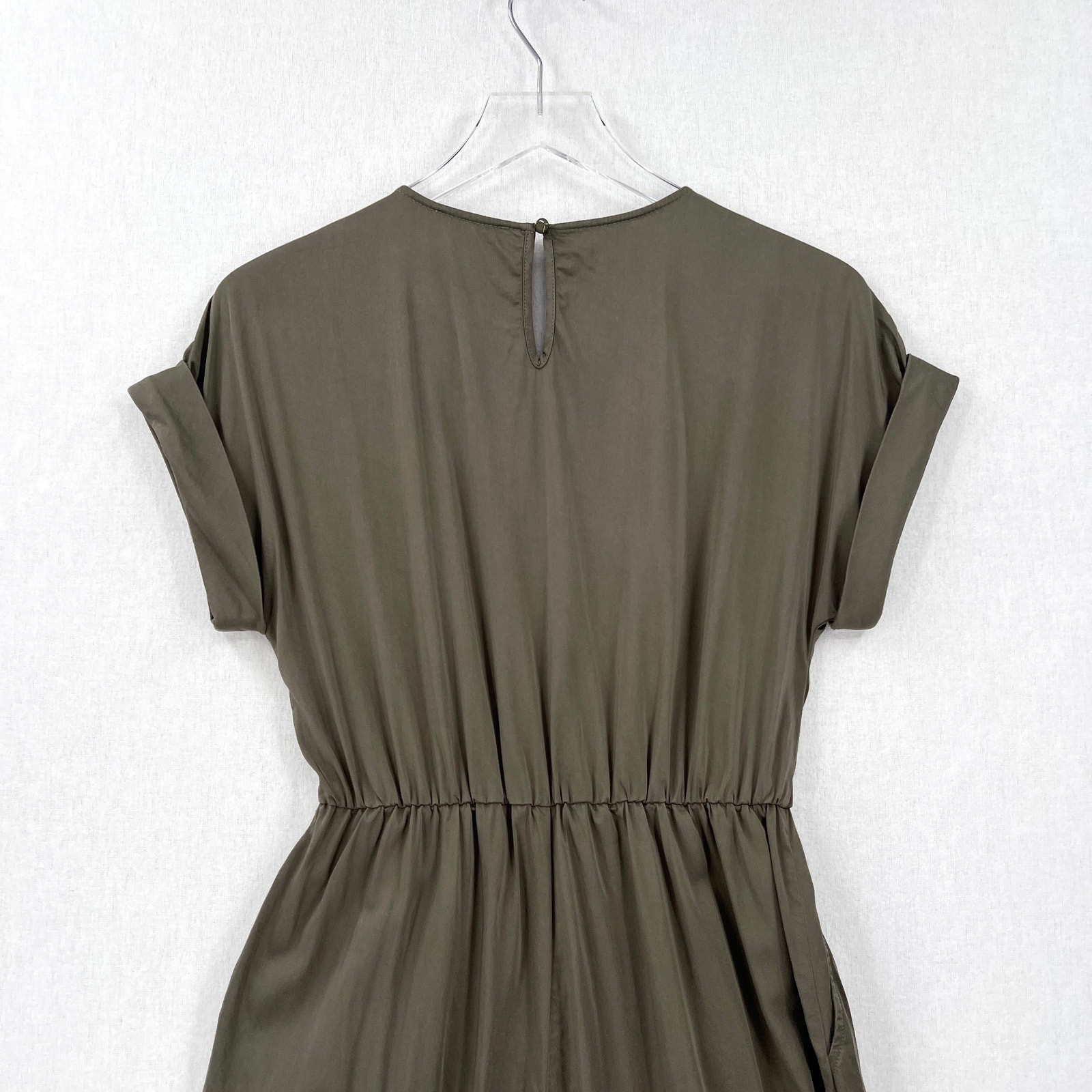 THREADS 4 THOUGHT Odyssa Ecovero Jumpsuit Womens Small Artichoke Green