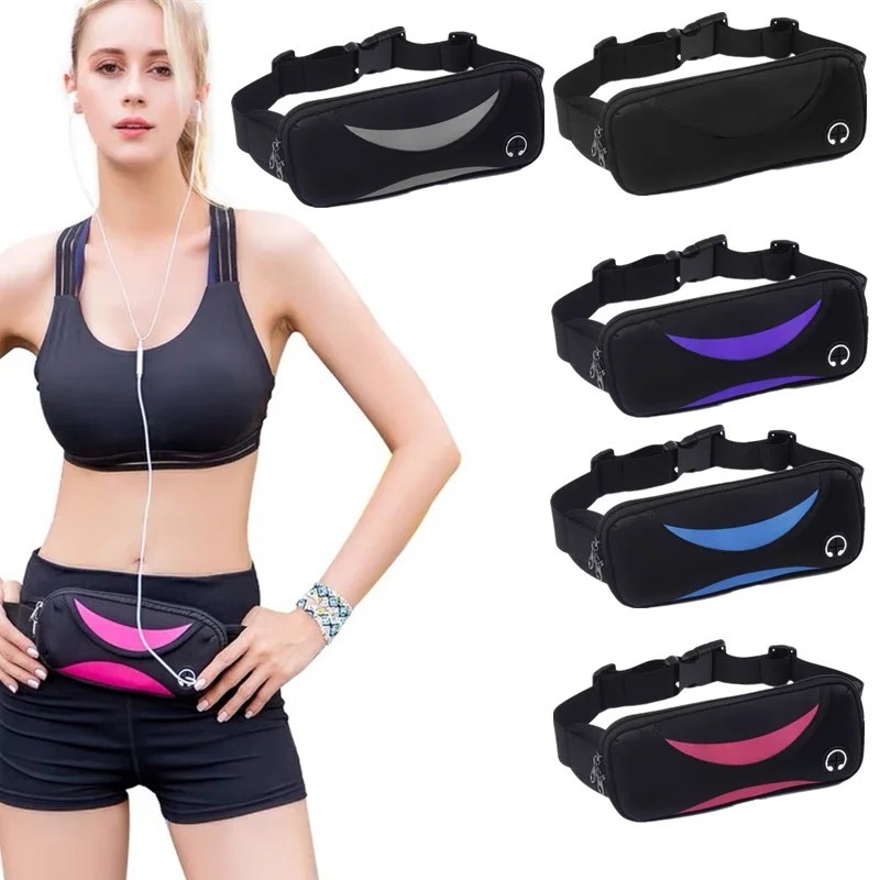Adjustable Running Belt Water Resistant Waist Pack Fanny Bag Men Women & Phone