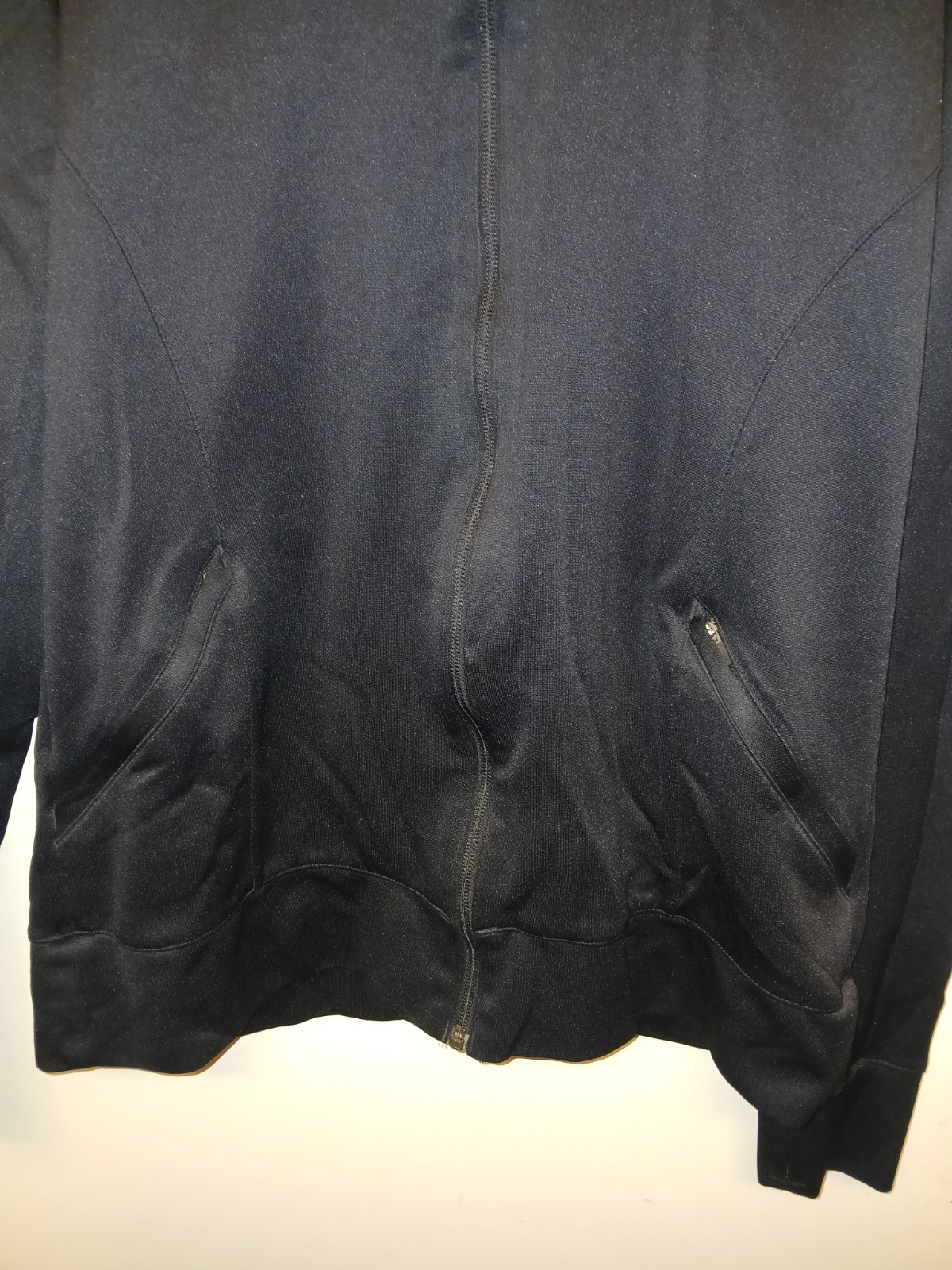 Vintage Nike Dri-FIT Track Jacket Black Idaho Volleyball Women’s Size L LT