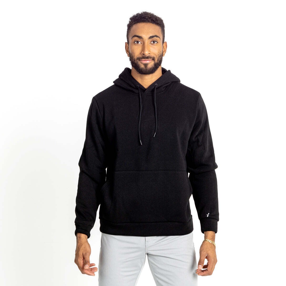 TROOP Men’s Refine Full-Zip Hoodie Sz Large Black NWT