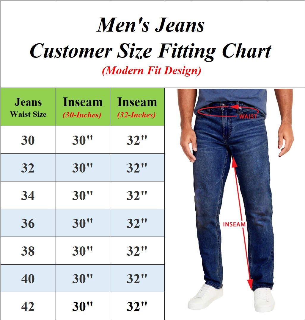 Men’s Ripped Stretch Brand New Jeans (Sizes- 30-42) With Free Shipping