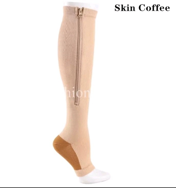 compression stockings with zip