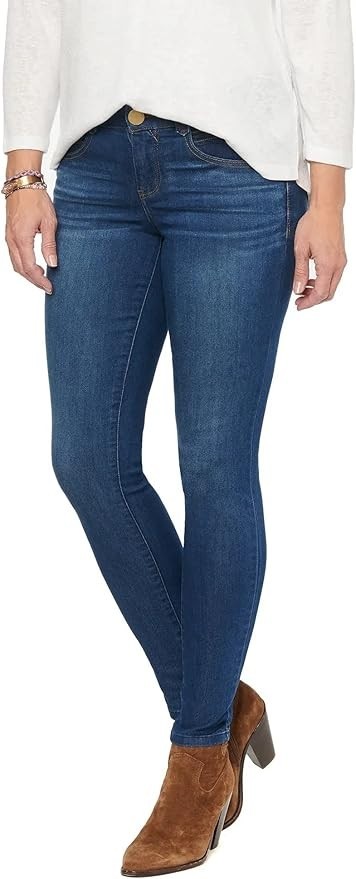 Democracy Women’s Absolution Jegging Jeans Blue Distressed Denim CHOOSE SIZE
