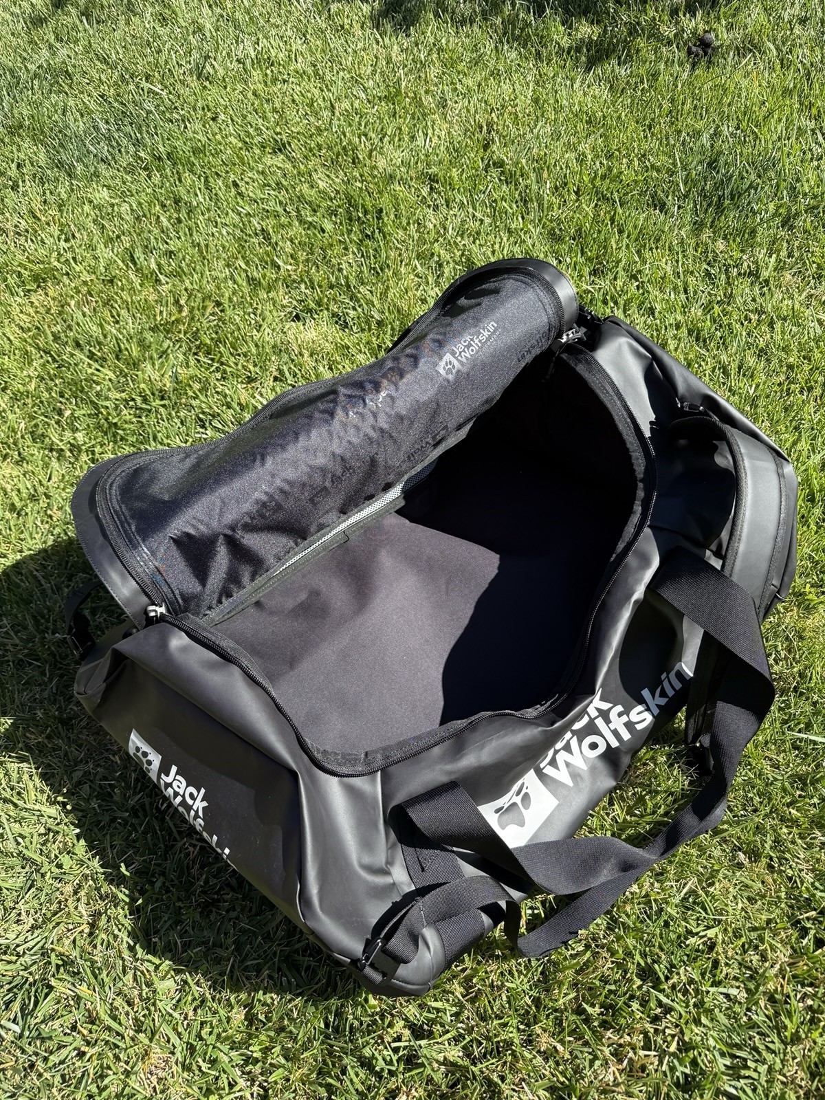 Jack Wolfskin Expdn 100L Heavy Duty Duffle Bag Ultra Durable – Water Resistance