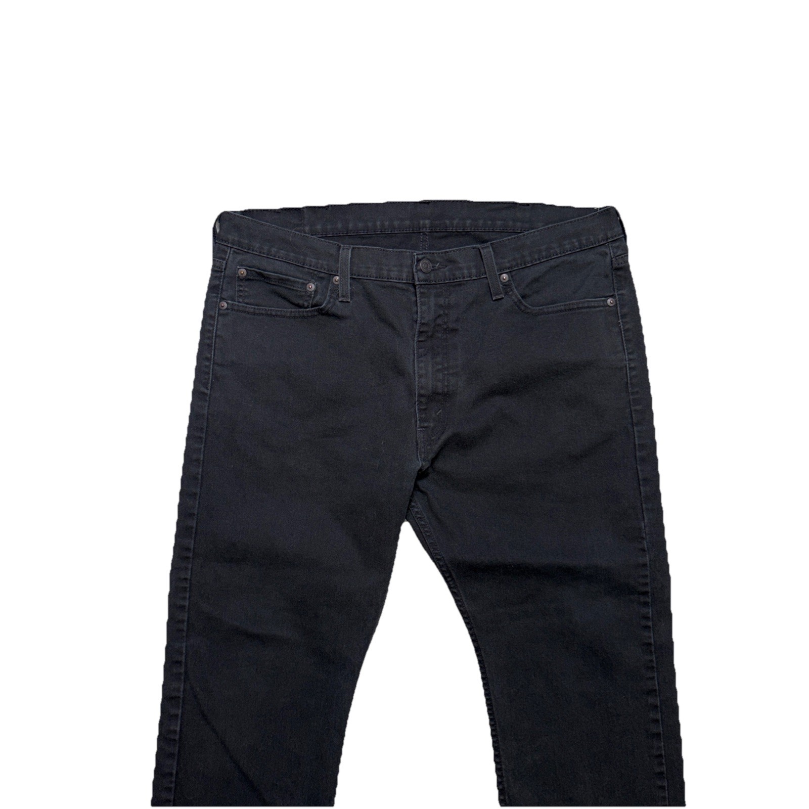 Levi’s 513 Jeans Dark Black Denim Slim Straight Stretch Men’s Size 38X29
