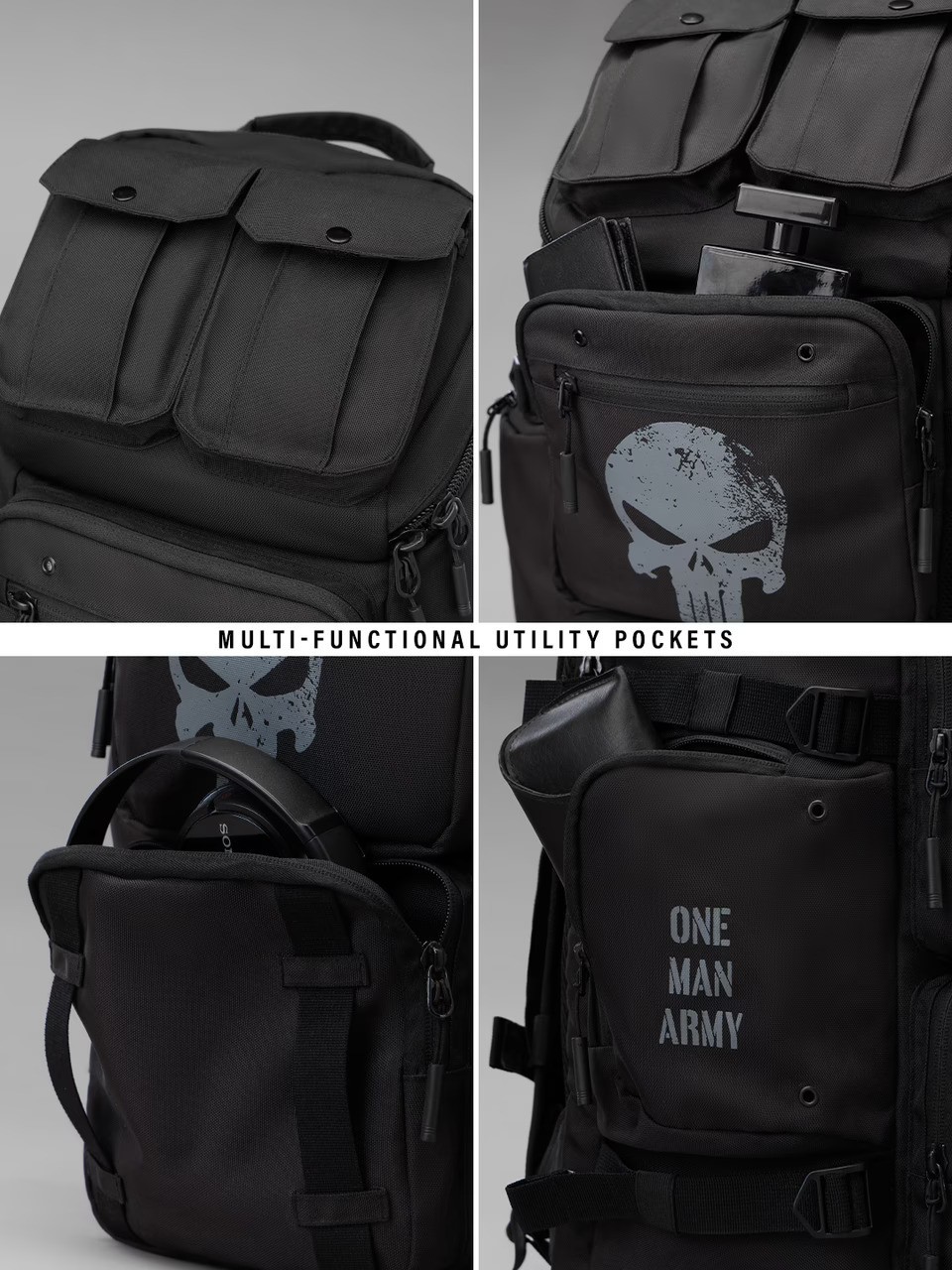 Punisher: Tactical Armour Backpack – Tactical Utility Official Licensed 2026