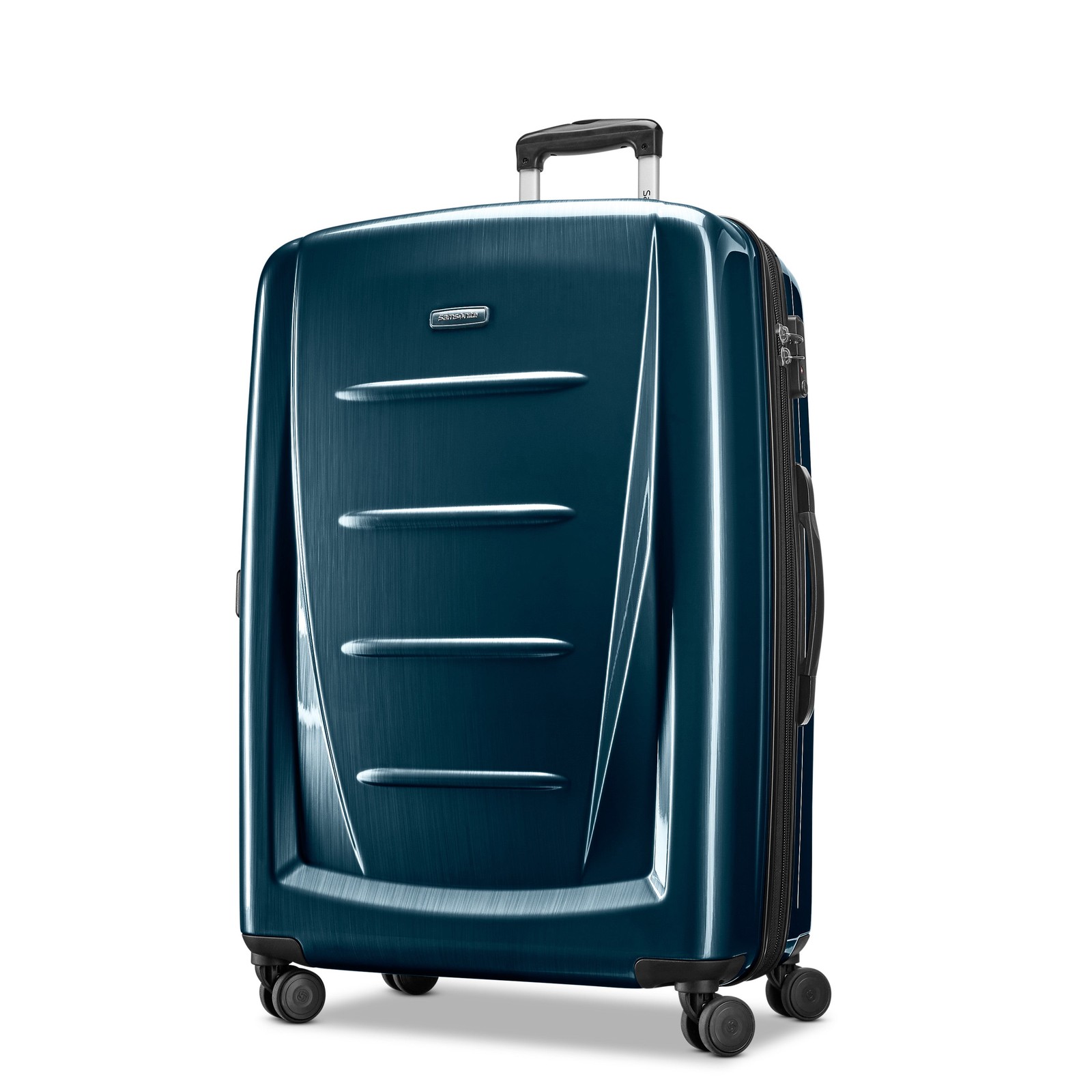 Samsonite Winfield 2 Hardside Luggage Teal Checked Large 28 Inch U29