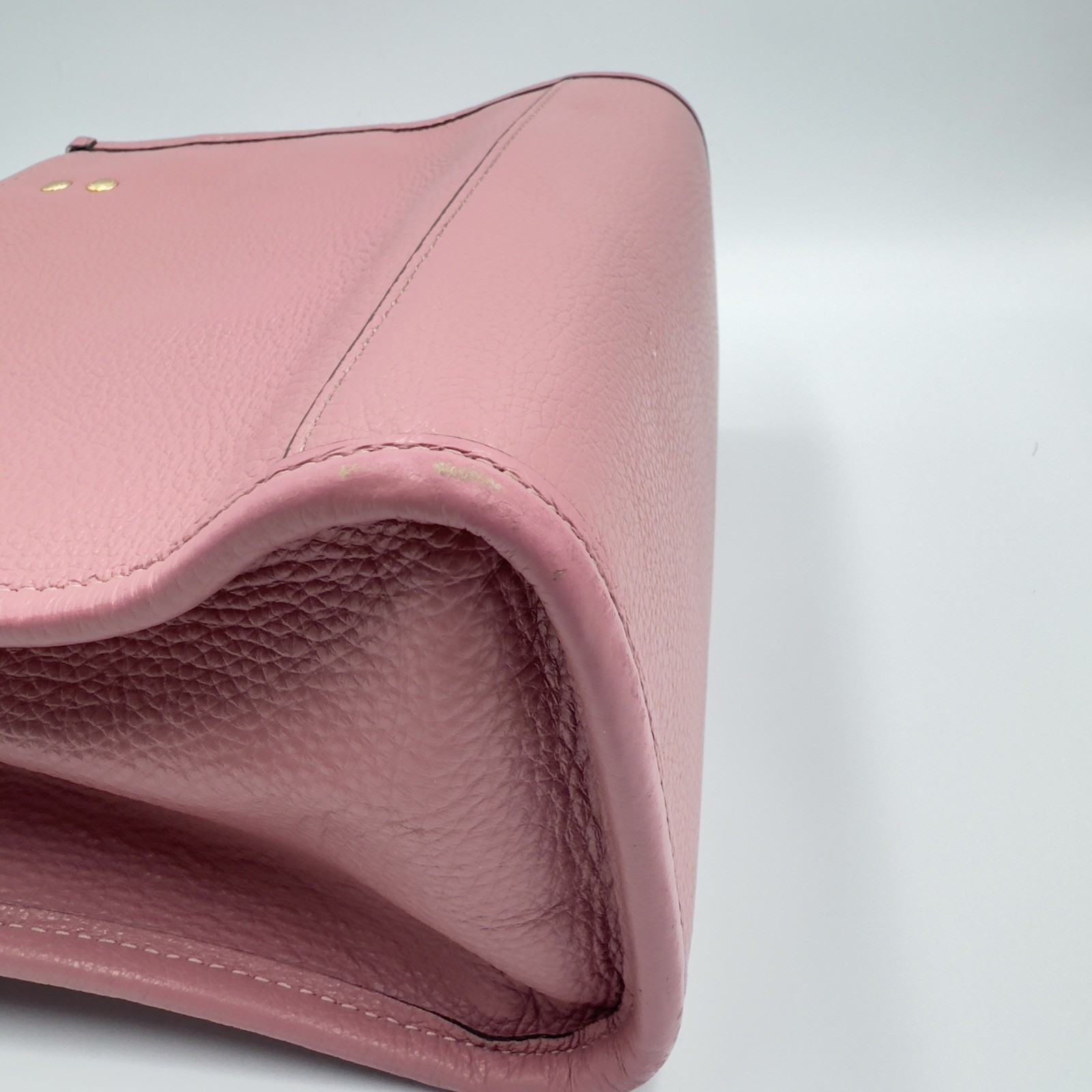 Coach Dempsey Tote 22 In True Pink Style C0971 Small Pebbled Leather bag