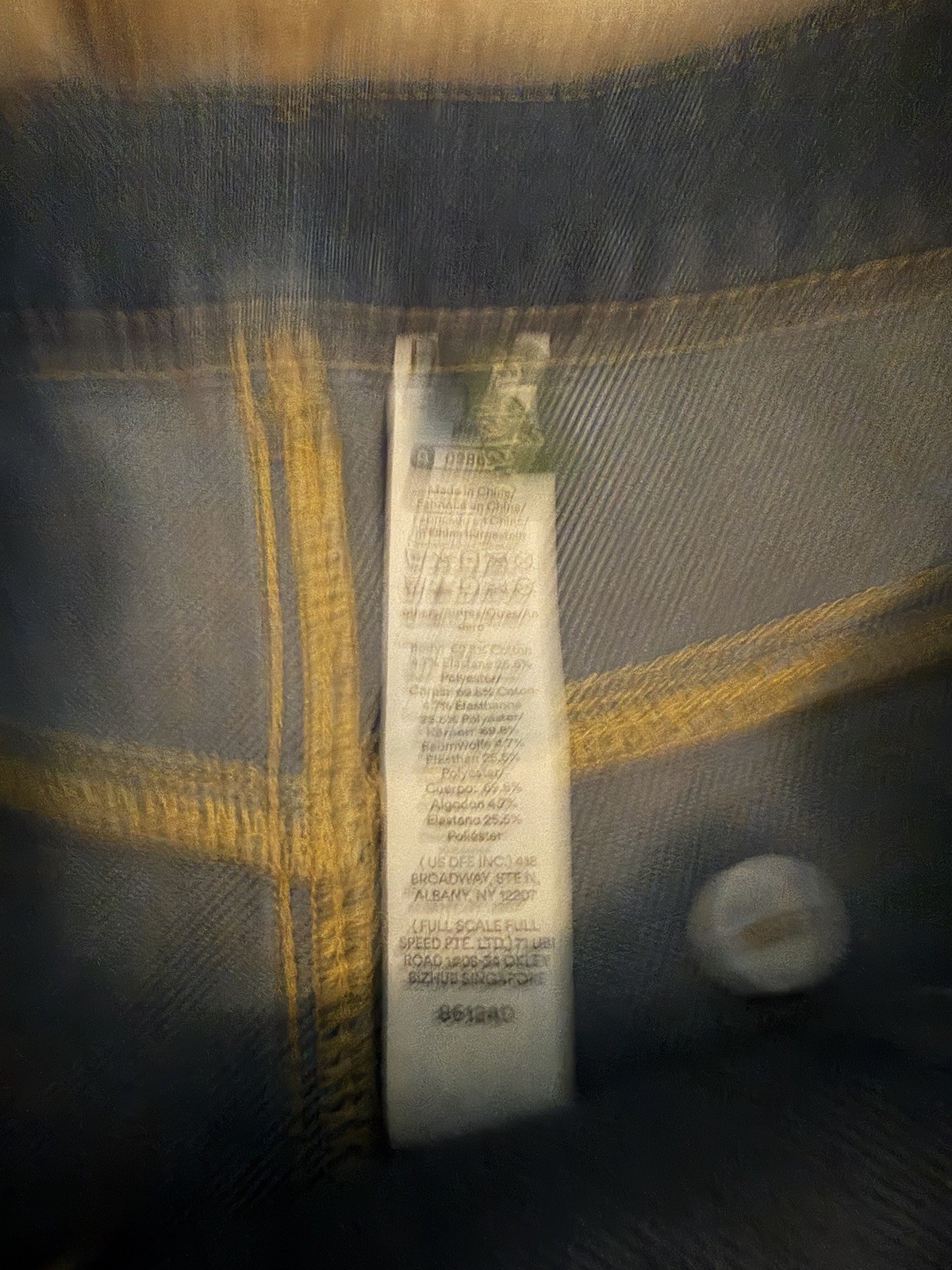 Halara Jeans Asymetrical Jeans Petite Medium. NWOT.