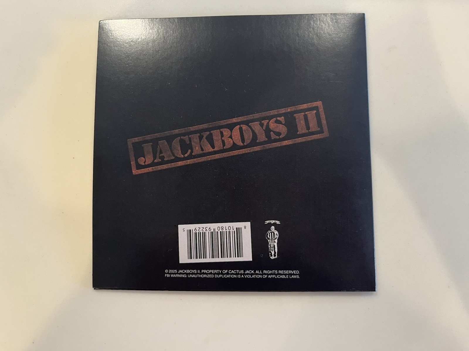 Travis Scott JackBoys 2 Limited Edition Fox Racing Jersey and CD Box Set