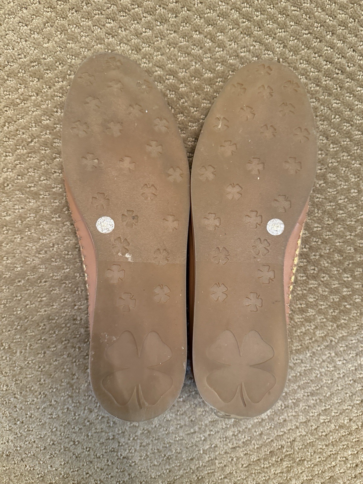 Lucky Brand Emmie Multi Sunset Tweed Slip On Ballet Flats Size 9.5