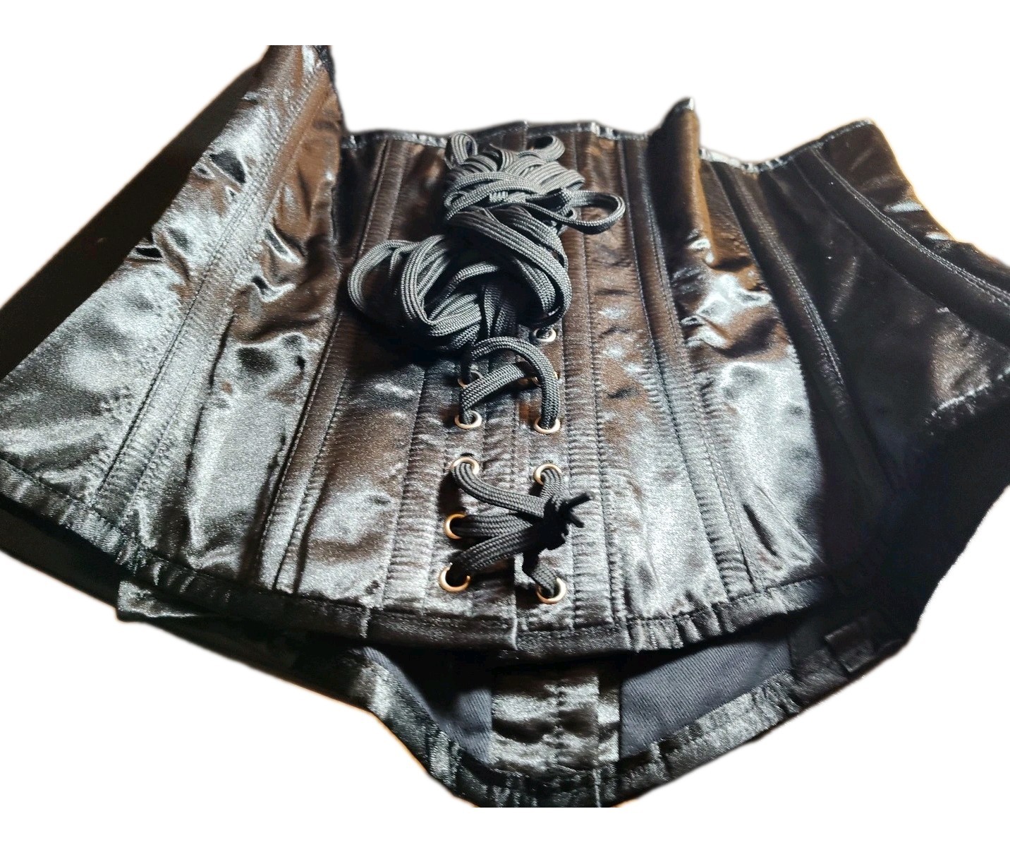 Gothicxo Underbust Taffeta Corset Size 30 For 34-35 Inch Natural Waist NWT