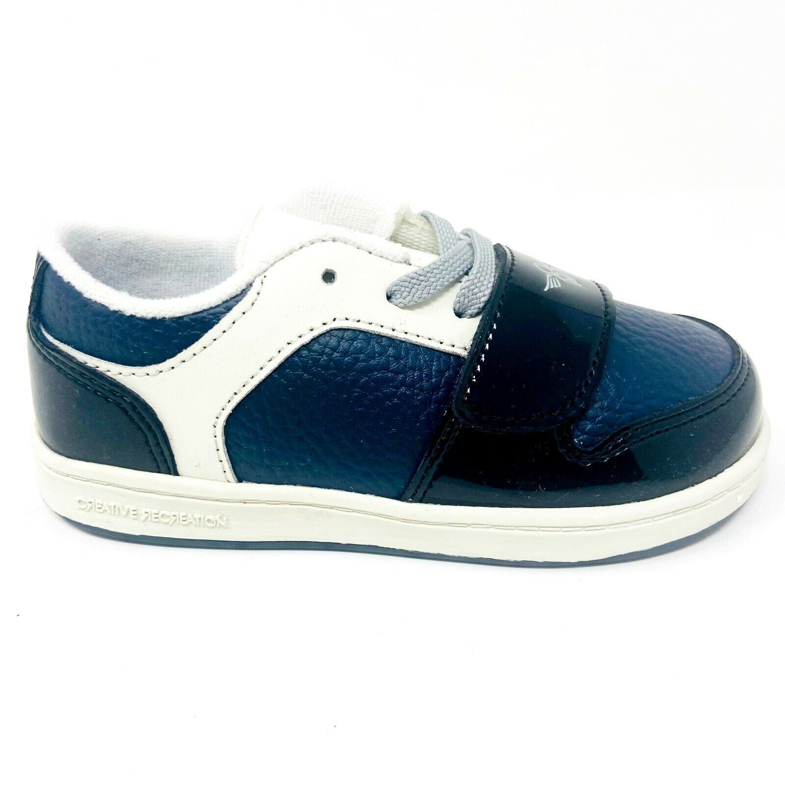 Creative Recreation Cesario Lo Black Vintage Grey Navy Toddler Casual Sneakers