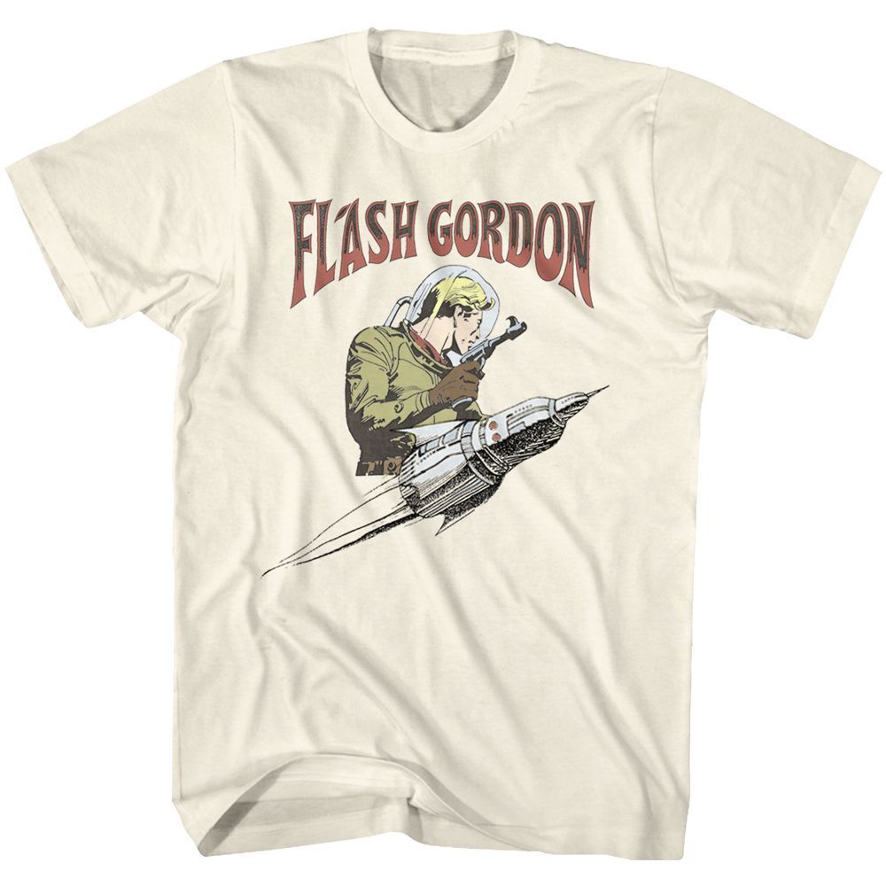Flash Gordon – Flash Rocket – Short Sleeve – Adult – T-Shirt