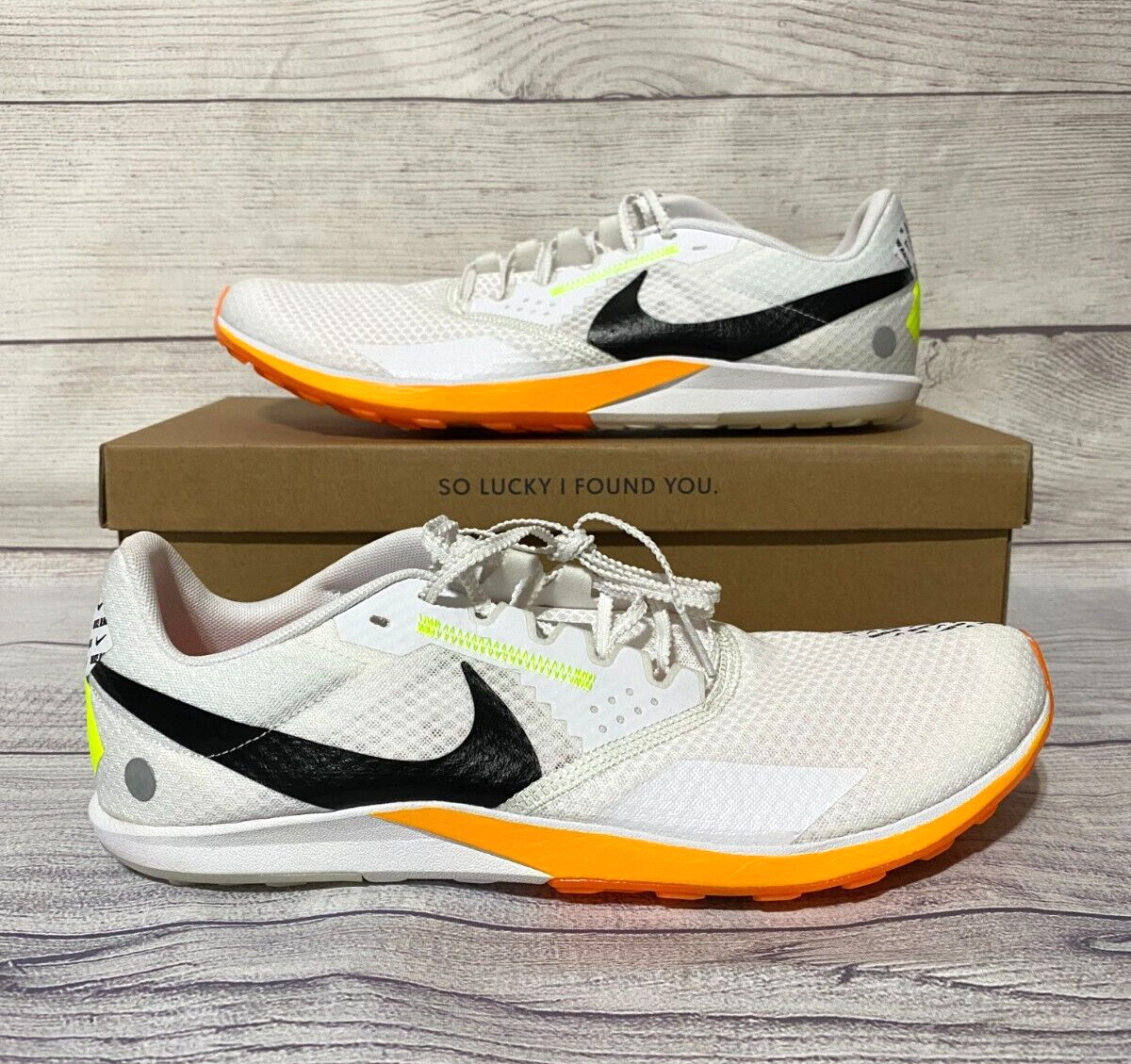 Nike Rival XC 6 Cross-Country Spikes DX7999-100 **Men’s Size 10.5**