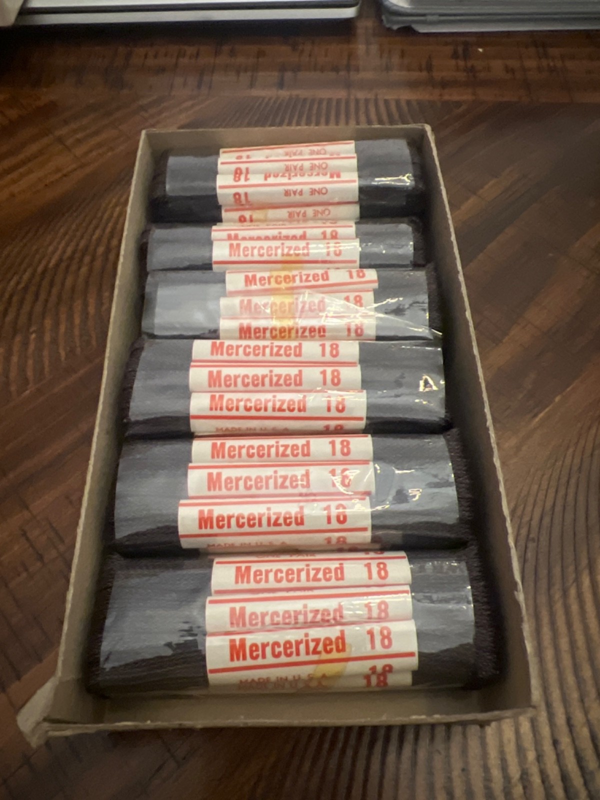 VTG Shoe Laces – Mercerized Shoe Laces – 18 Brown 72 Pairs