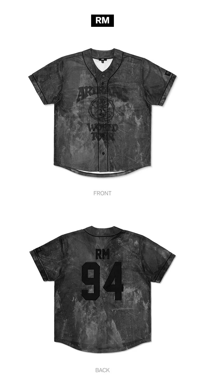 BTS ARIRANG Official POP-UP Jersey Korea World Tour Merch Edition combined ship
