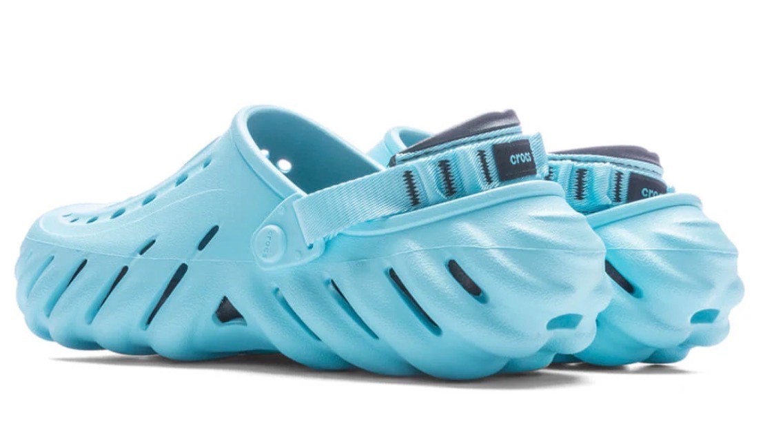 Crocs Echo Arctic Blue Adults Classic Clog W8 M 6 W9 M7 NWT