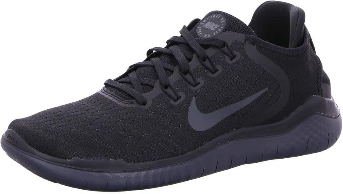 Nike Men Free Run 2018 Running Shoes Black Black Anthracite 002 US 13 *NEW*